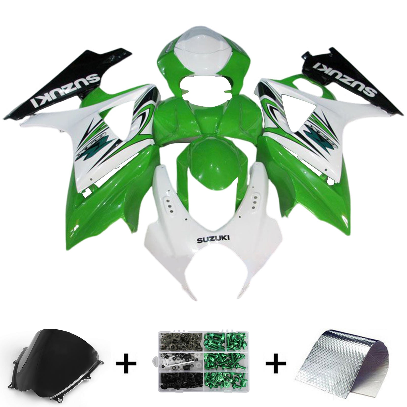 Amotopart Suzuki GSXR1000 2007-2008 K7 Fairing Kit Bodywork Plastic ABS