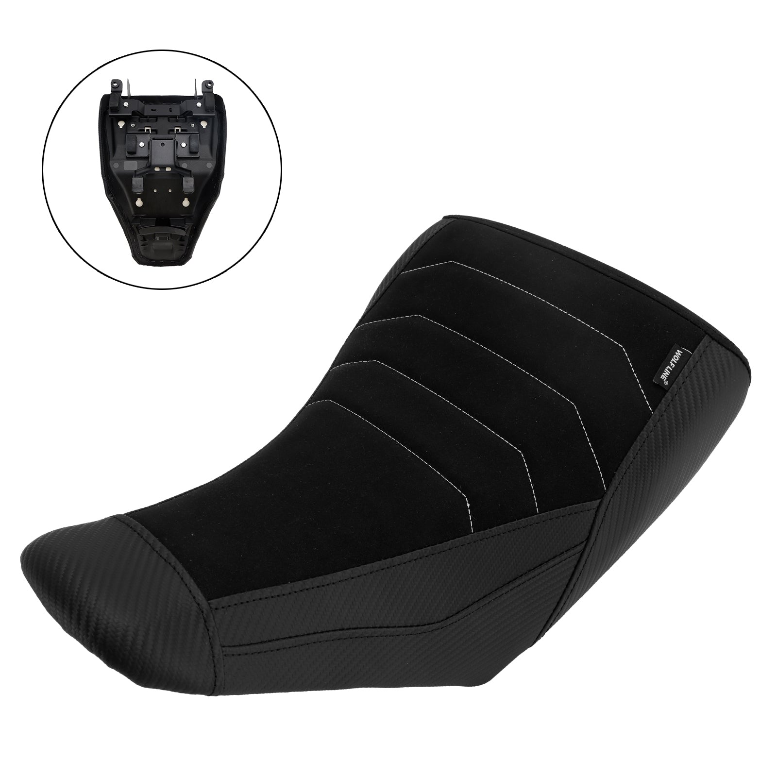 2023-2025 Suzuki V-Strom Dl1050 Front Driver Raider Seat Pillion Saddle Red Yellow