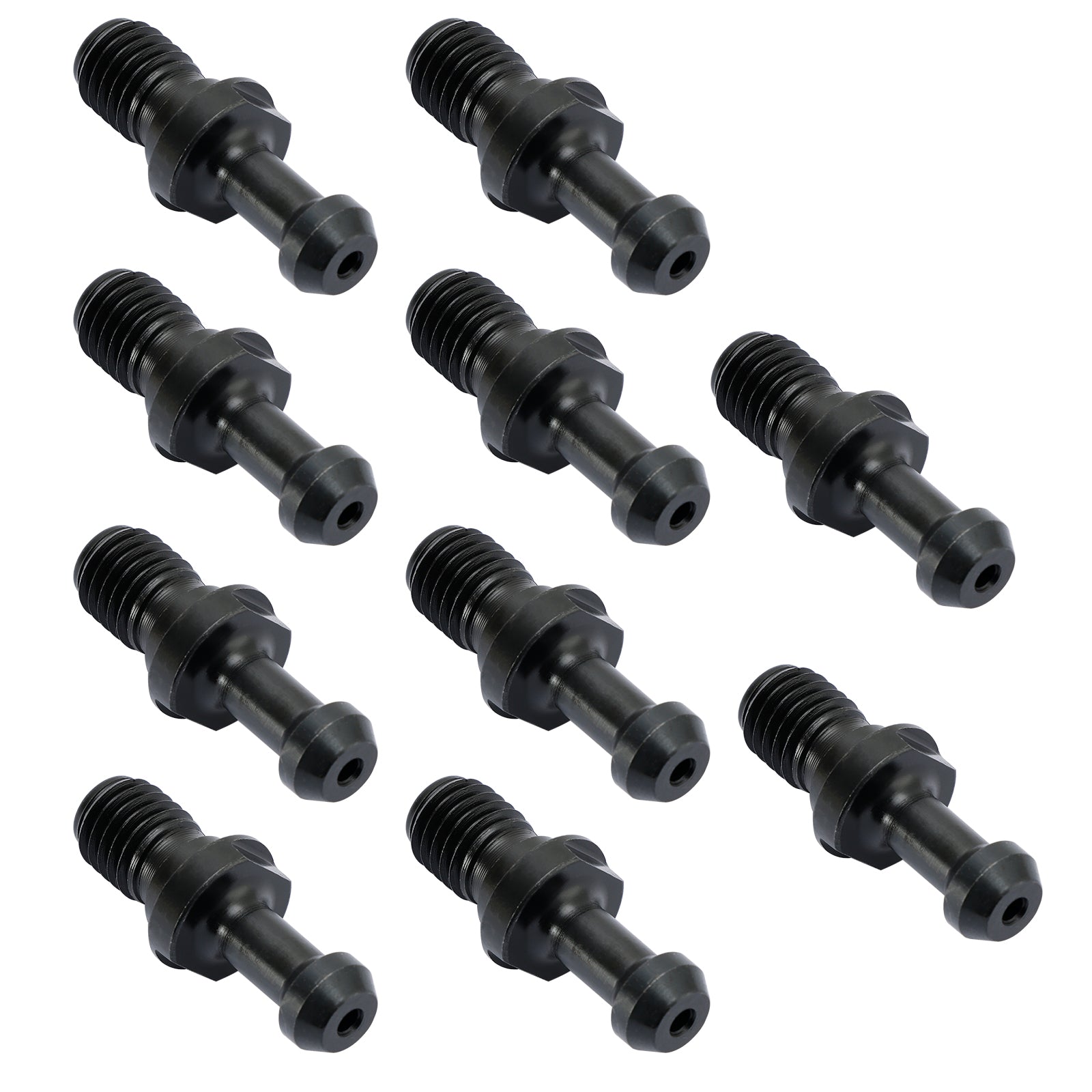 10Pcs CAT40 45?? Pull Stud Retention Knob Fits For Any Haas CAT40 CNC Black