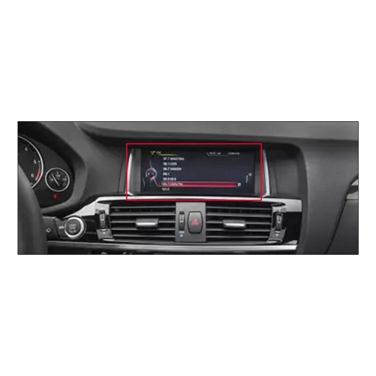 06/2009-08/2017 BMW X3 F25 8.8" LCD Screen Assembly Display Screen LQ088K5RZ01