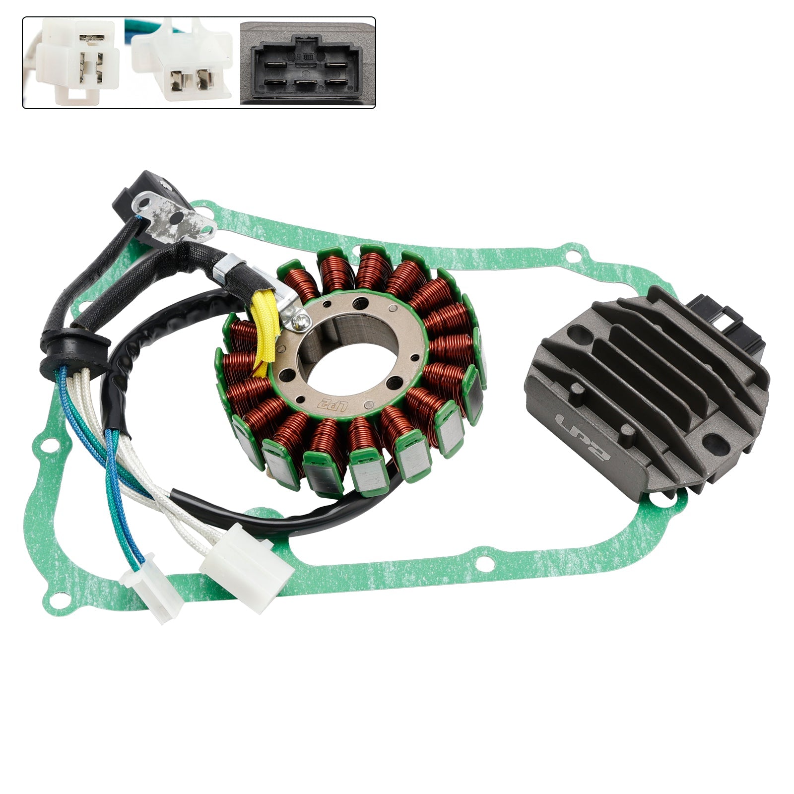 Magneto Stator Regulator Gasket For Yamaha YP 250 Majesty 250 / DX /SV 1998 1999