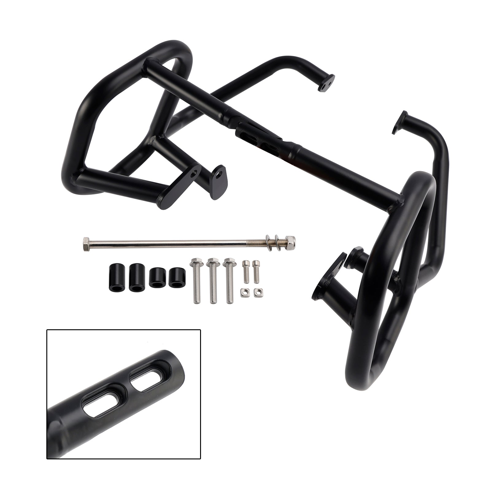 Engine Guard Frame Anti-Crash Bumper= Black For Speed Scrambler 400 X 2024-2025