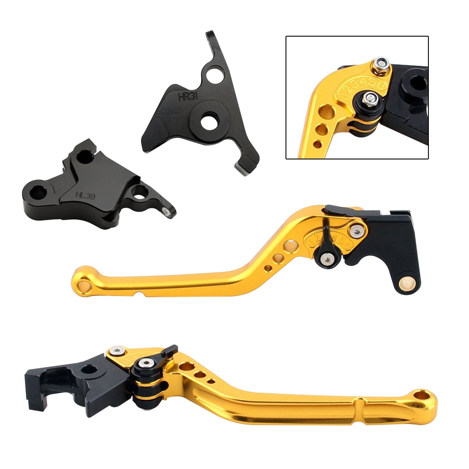 Long Clutch Brake Lever fit for CFMOTO 450SS 450SR 21-23 450NK 23-24