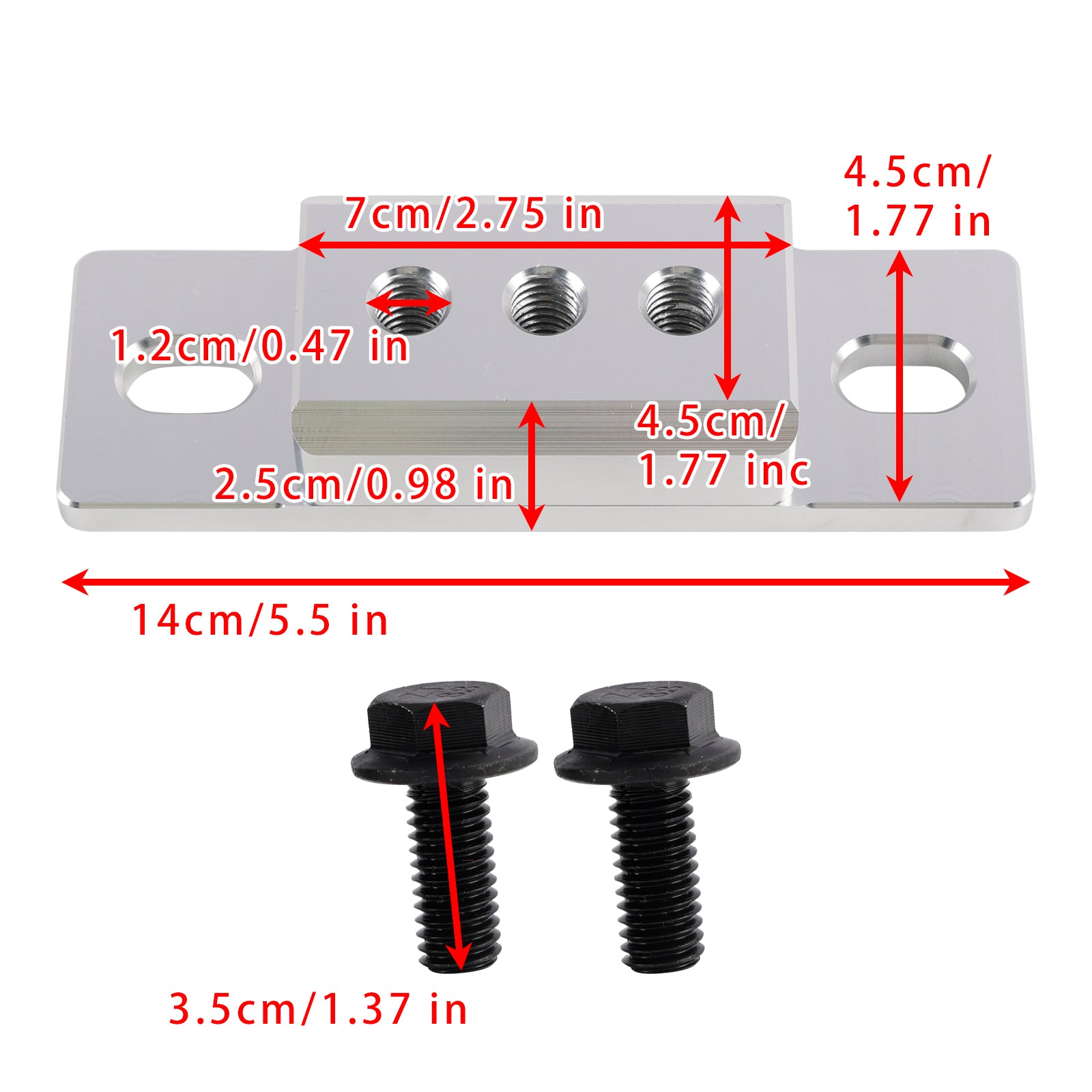 Aluminum Transmission Mount 551404 For GM TH350 TH400 4L60E 4L65E