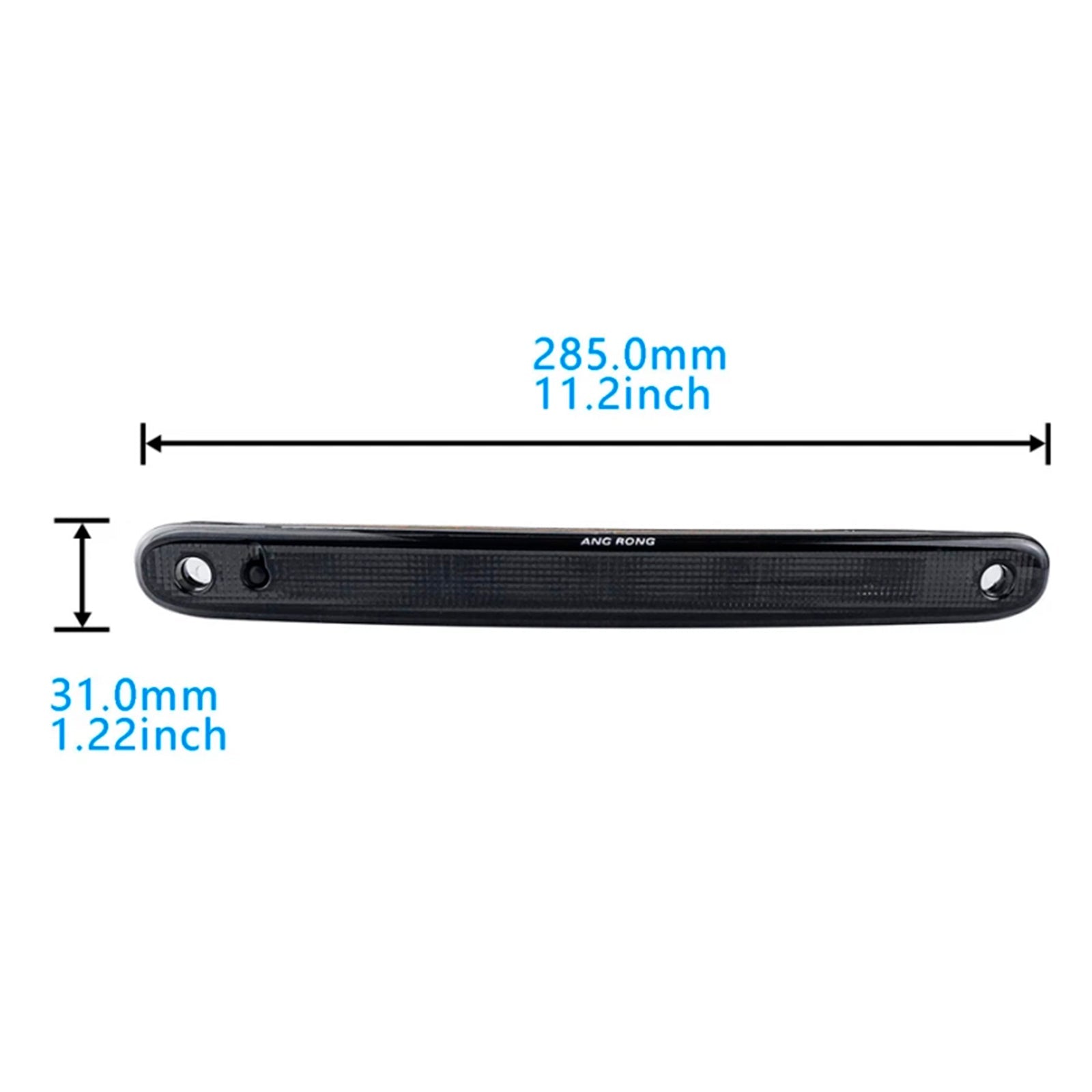 Rear High Level Black Third Stop Brake Light For Citroen C1 For Peugeot 107