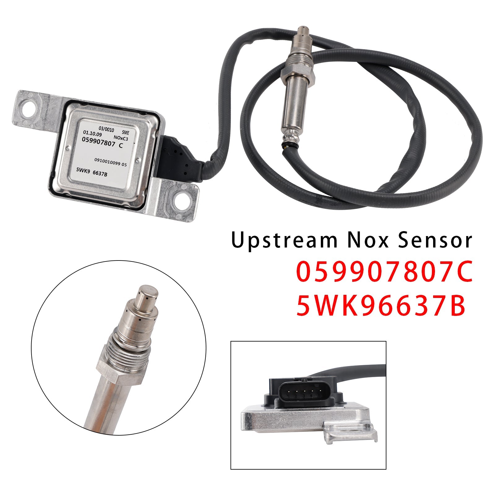 Upstream Nox Sensor For VW Touareg 2004-2018 Audi Q7 2009-2015 3.0TDI 059907807C