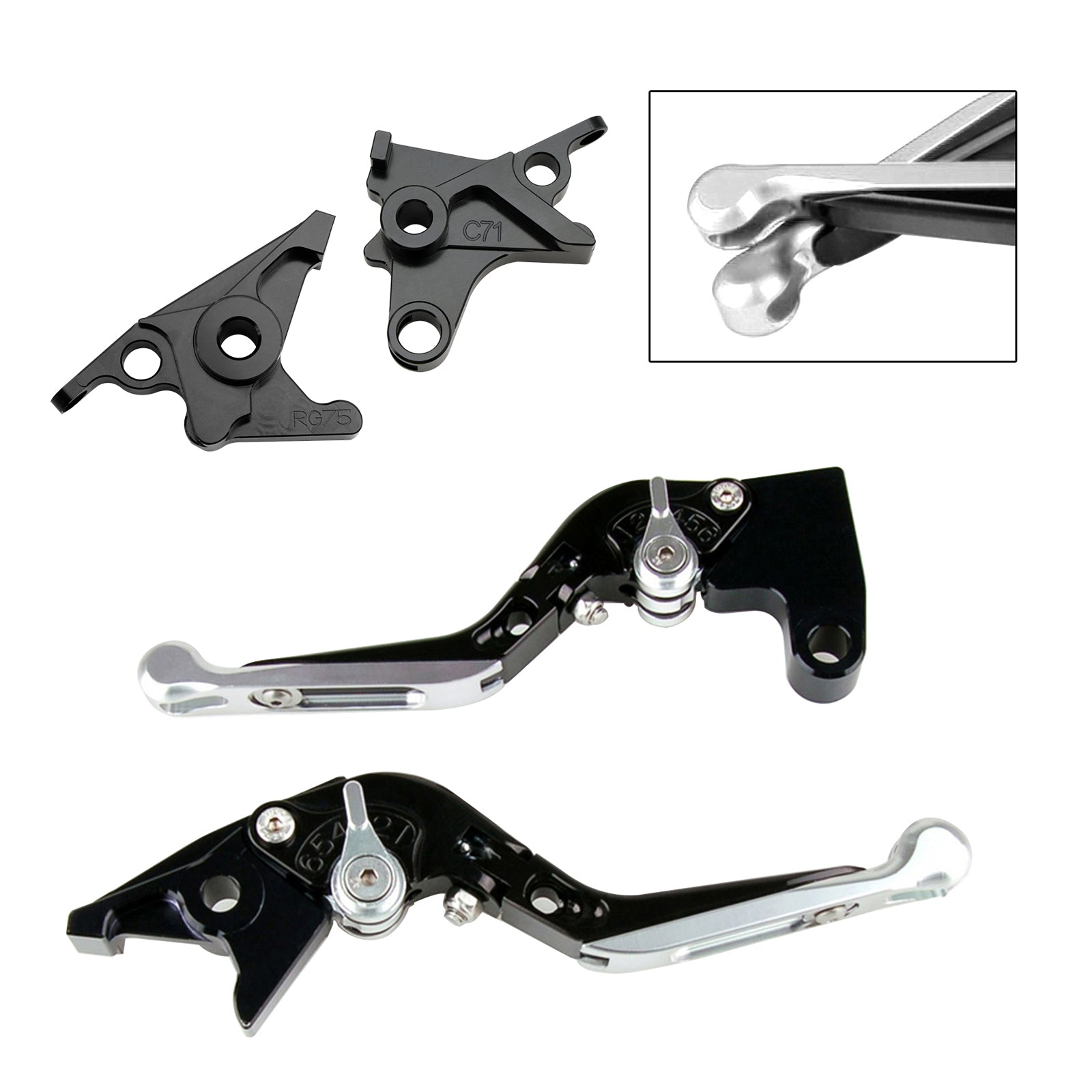Adjustable Clutch Brake Lever fit for BMW R NINE T /PURE/RACER 2017-2023