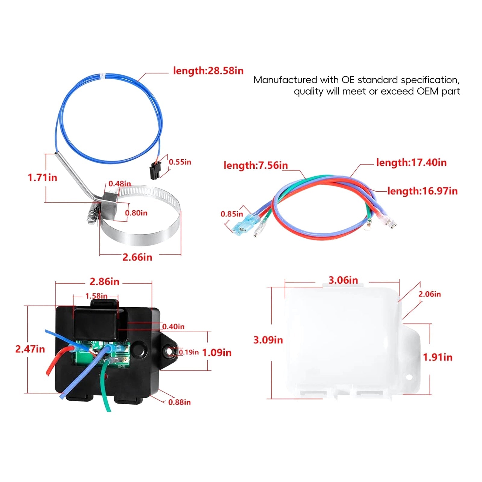 637360 Temp Monitor Control Kit For Norcold RV Fridge Cooling Unit
