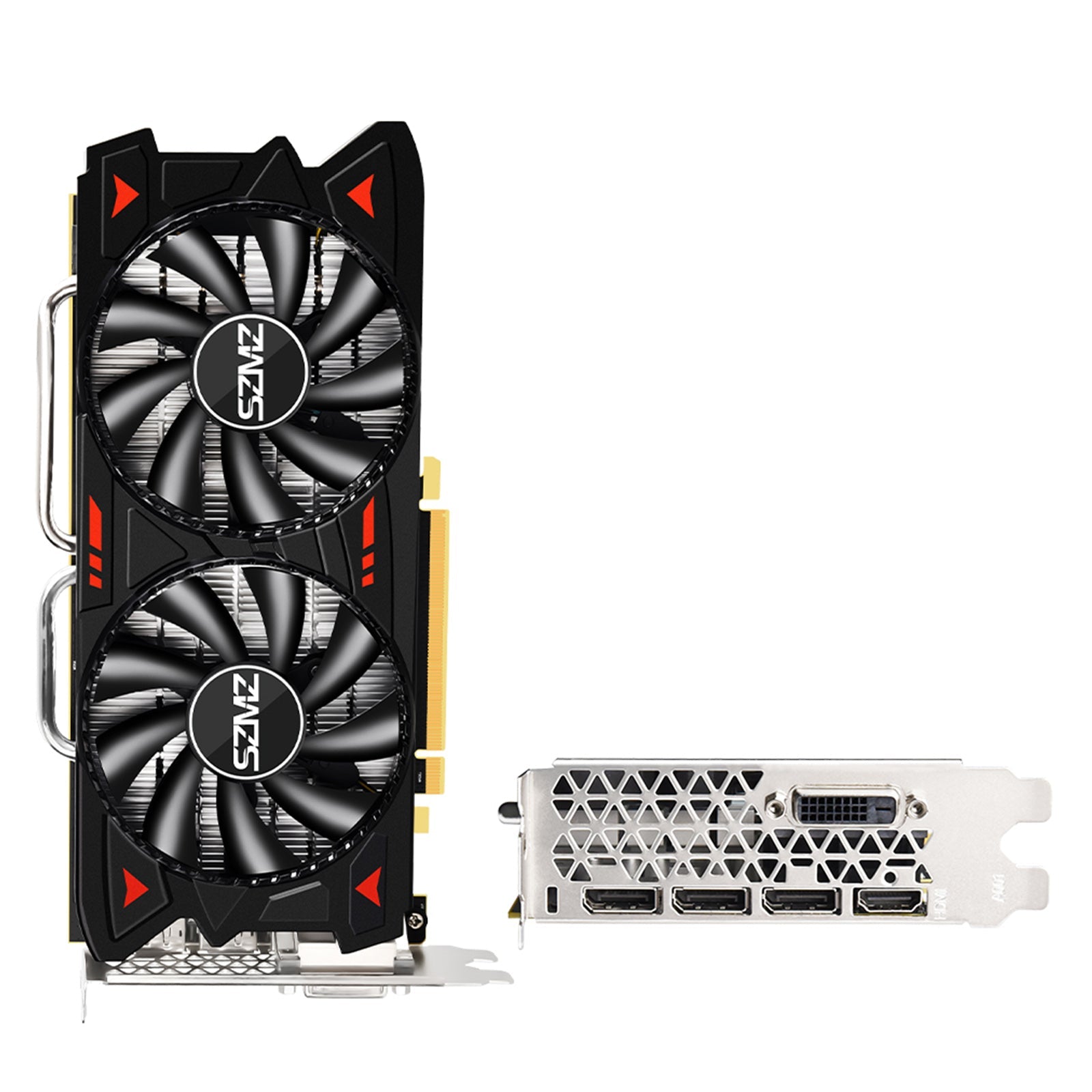 RX580 8G Dual Fans Independent Graphics Card Desktop Computer Lighting Card