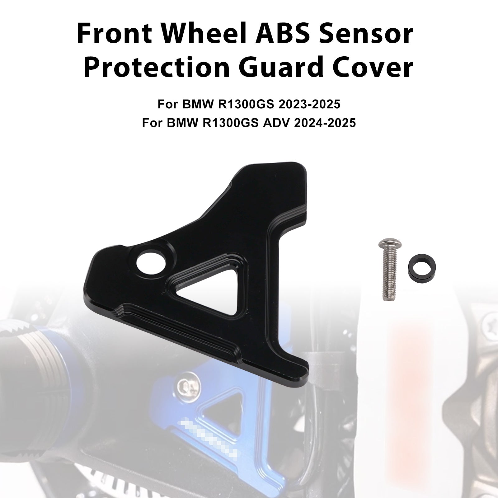 Front Wheel ABS Sensor Protection Guard For BMW R1300GS / ADV 23-25
