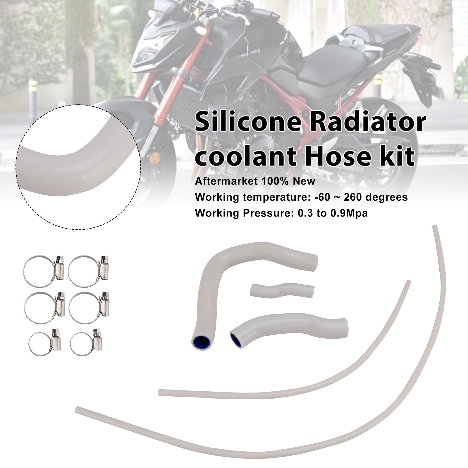 2023-2025 Honda XL750 Transalp Silicone Radiator coolant Hose Kit