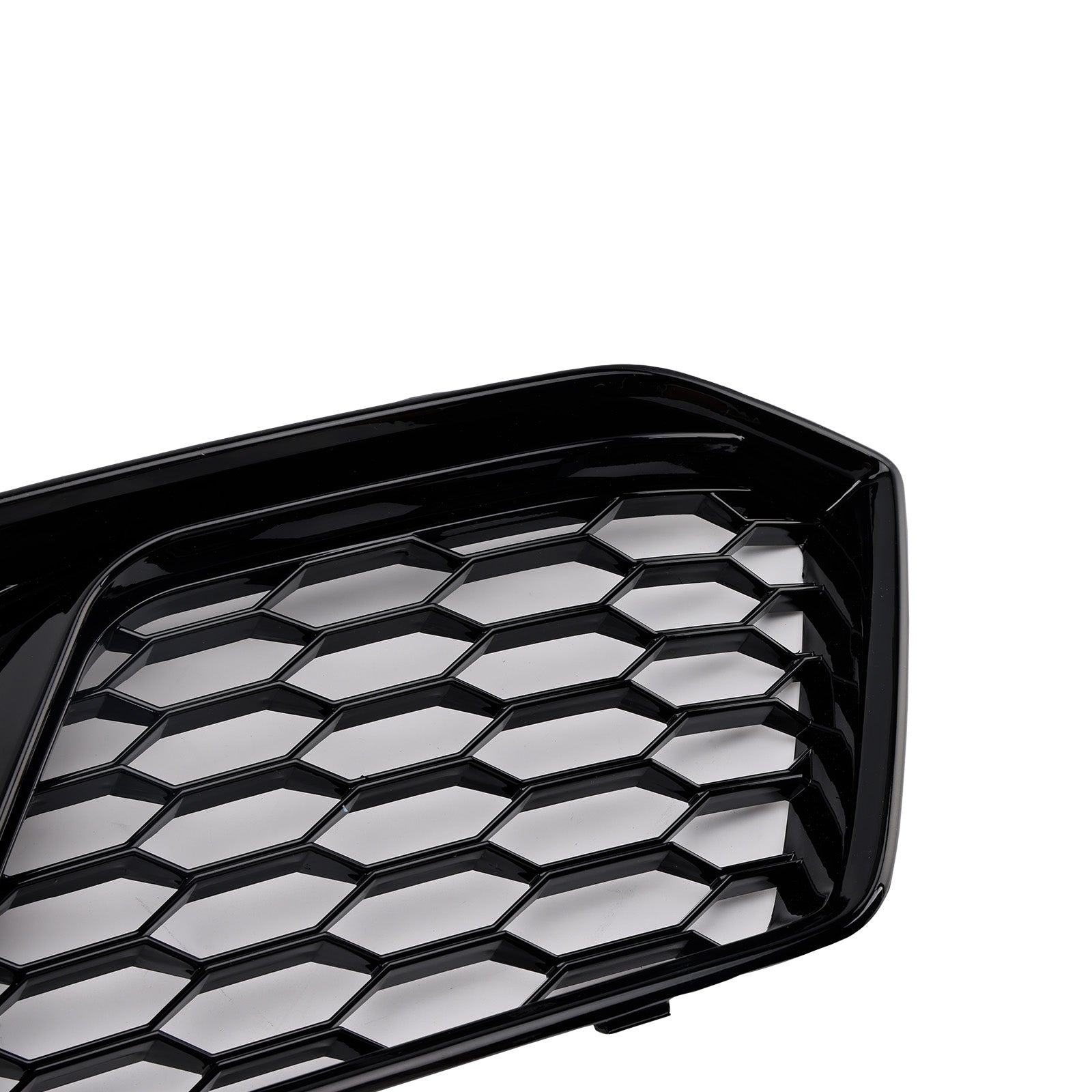 2018 2019 Audi Q5 SQ5 Black Front Honeycomb Fog Lamp Grille Grill Cover