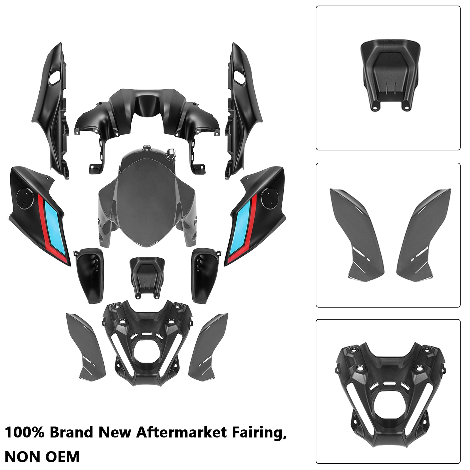 Yamaha MT-09 / MT-09 SP 2021-2023 Fairing Kit