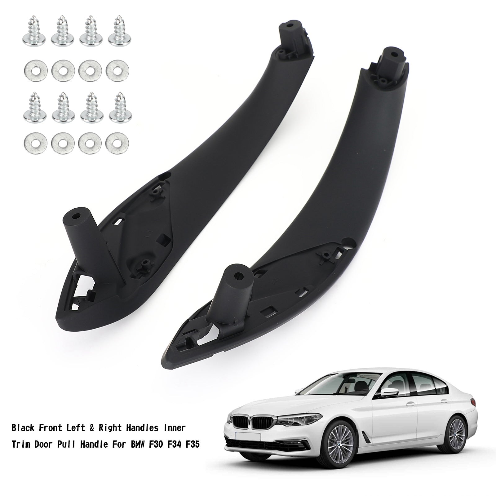 2PCS Front L+R Handle Inner Door 51417279311 For BMW F30 F34 F35 F80 F31 2013+