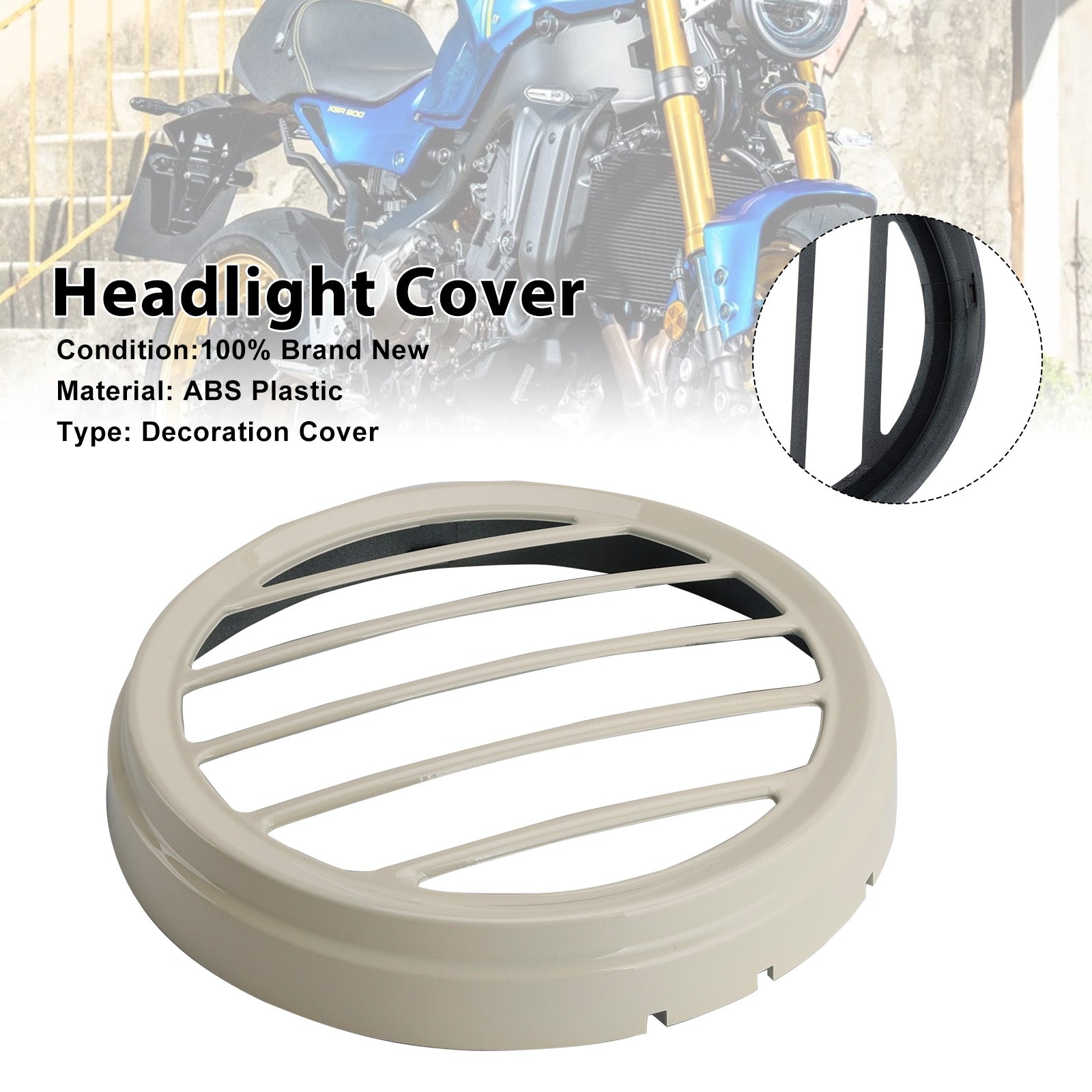 2022-2025 Yamaha XSR900 Front Nose Headlight Cover Fairing