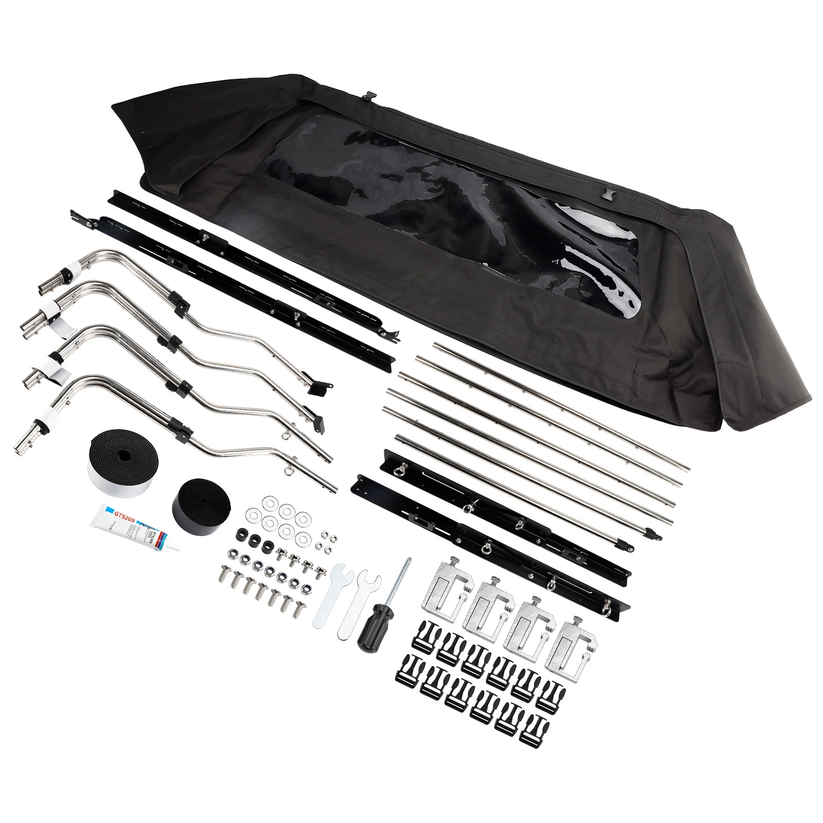 2022-2023 Toyota Tundra Carriage Soft Truck Topper Size 1682×1602mm