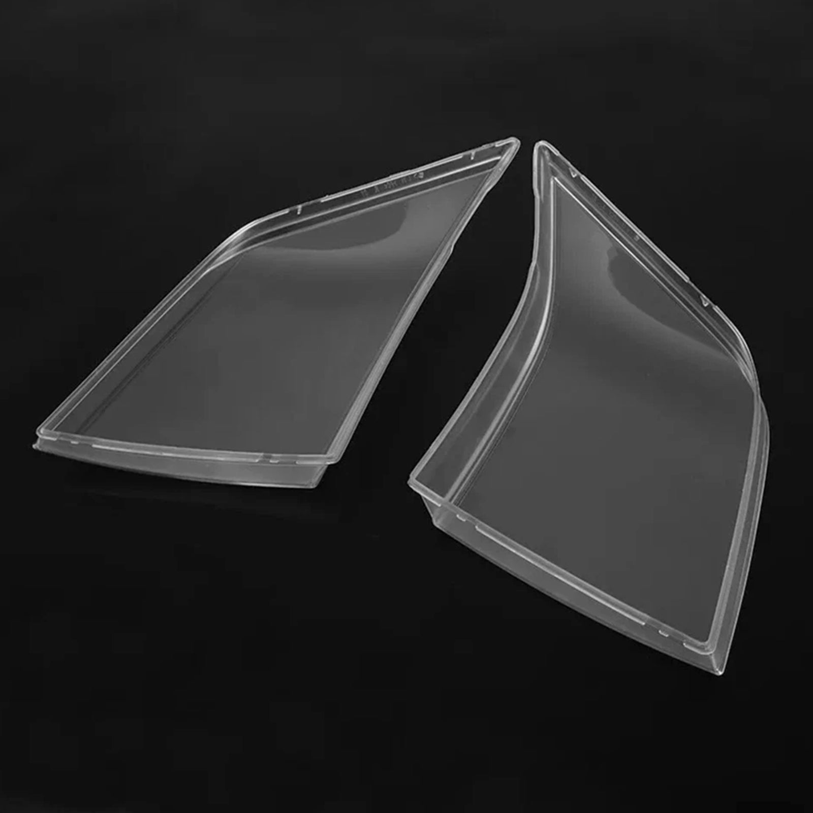 2006-2014 FORD TRANSIT MK7 2Pcs Clear Headlight Lens Cover Shell