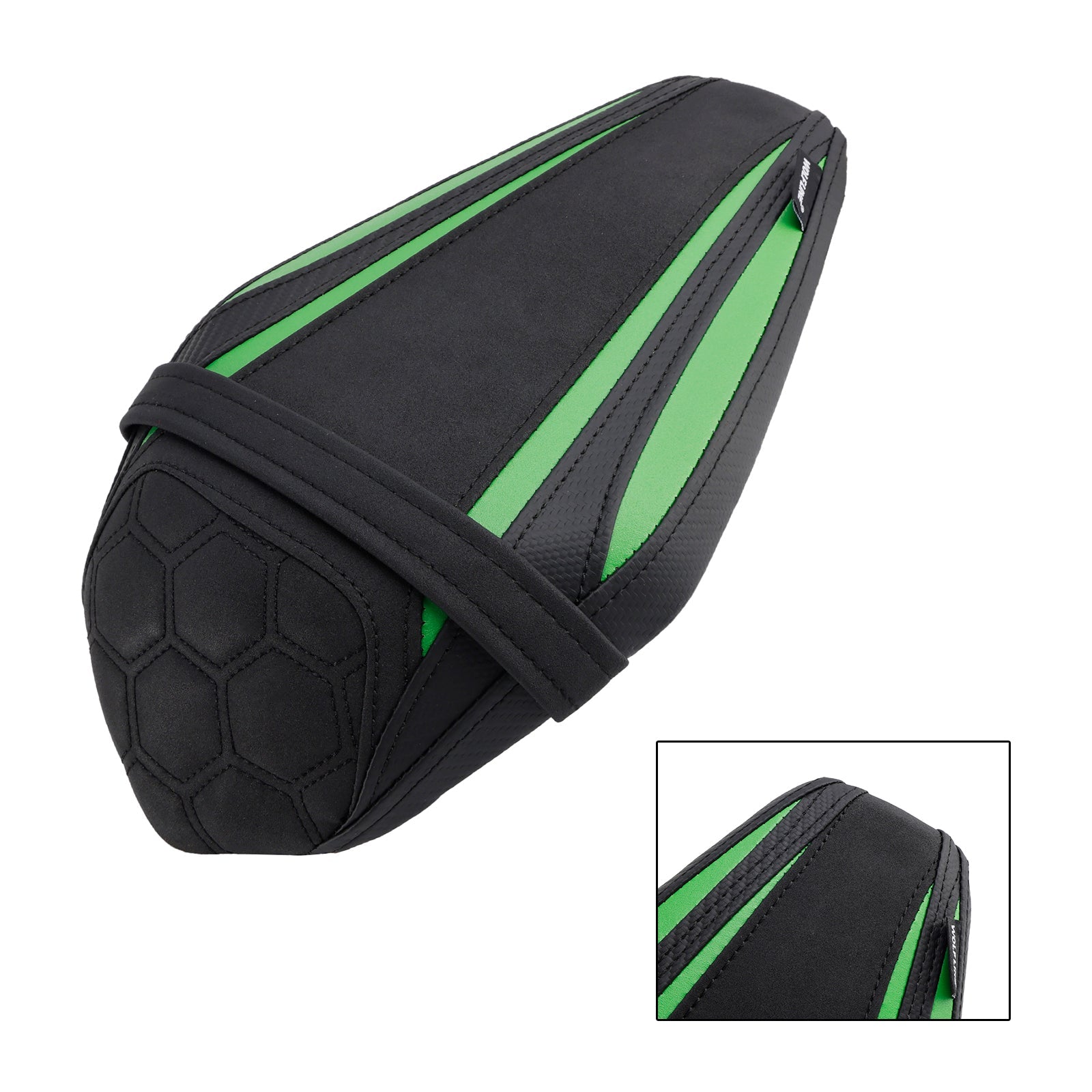 2021-2023 Kawasaki Zx-10R/Rr Rear Passenger Seat Pillion Saddle Flat Green