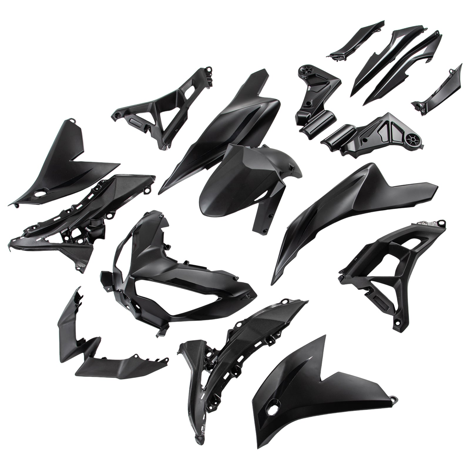 Injection ABS Bodywork Fairing Kit For Kawasaki VERSYS 650 KLE 2022-2024 07#