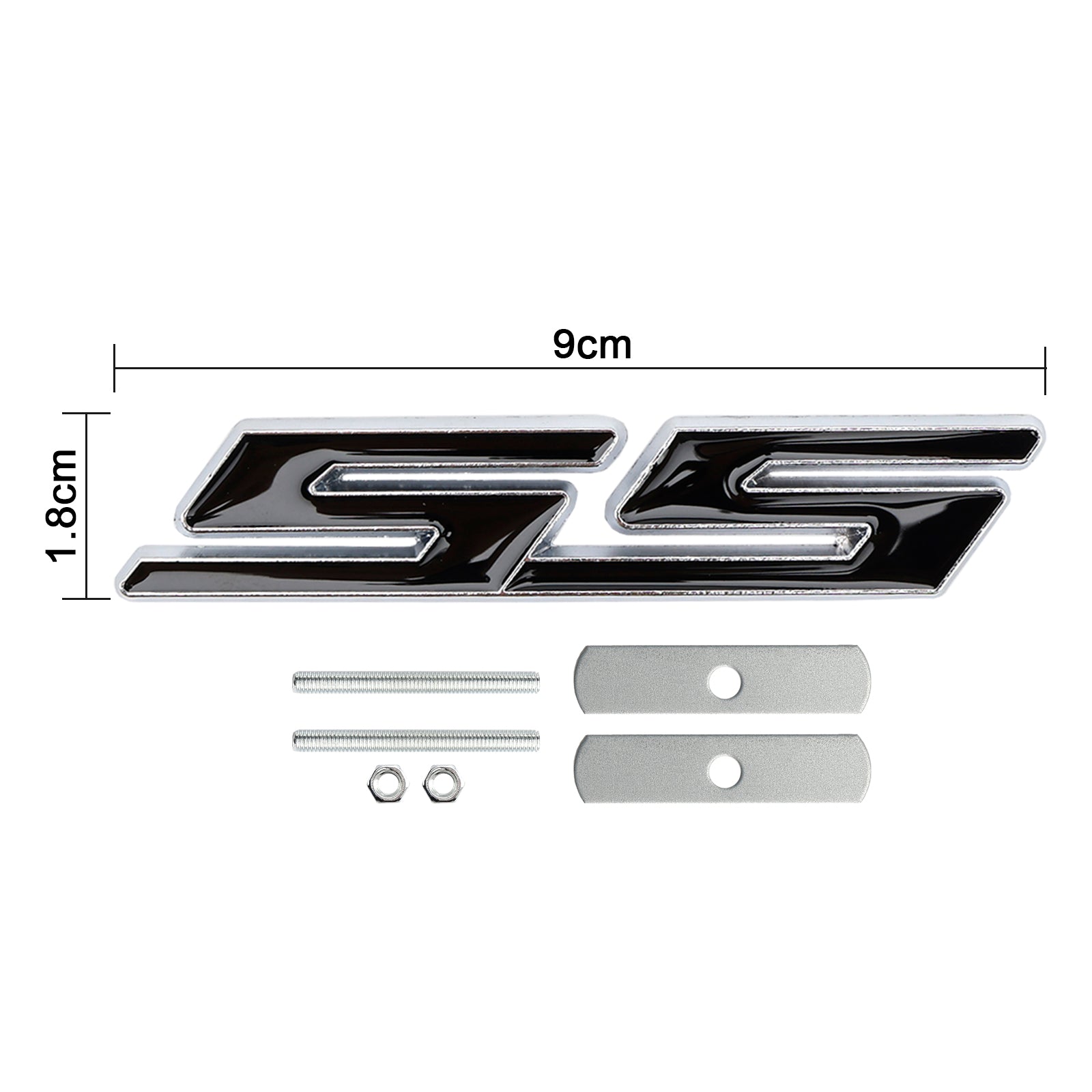 Front Grille SS Emblem Decal Badge for Chevrolet Camaro Impala