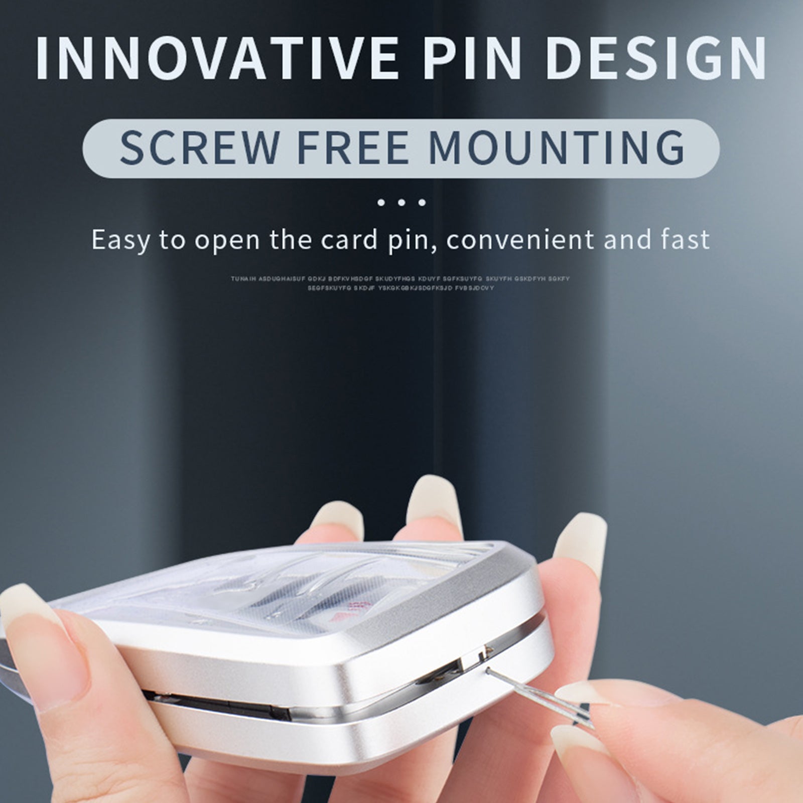 Aluminum Alloy TPU Silvery Car Key Case Cover With Buckle For BMW x3 x1 x5