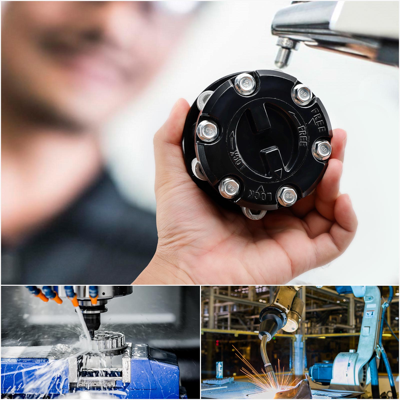 1987-1993 Holden Jackaroo 2X Free Wheeling Hubs 17 Spline