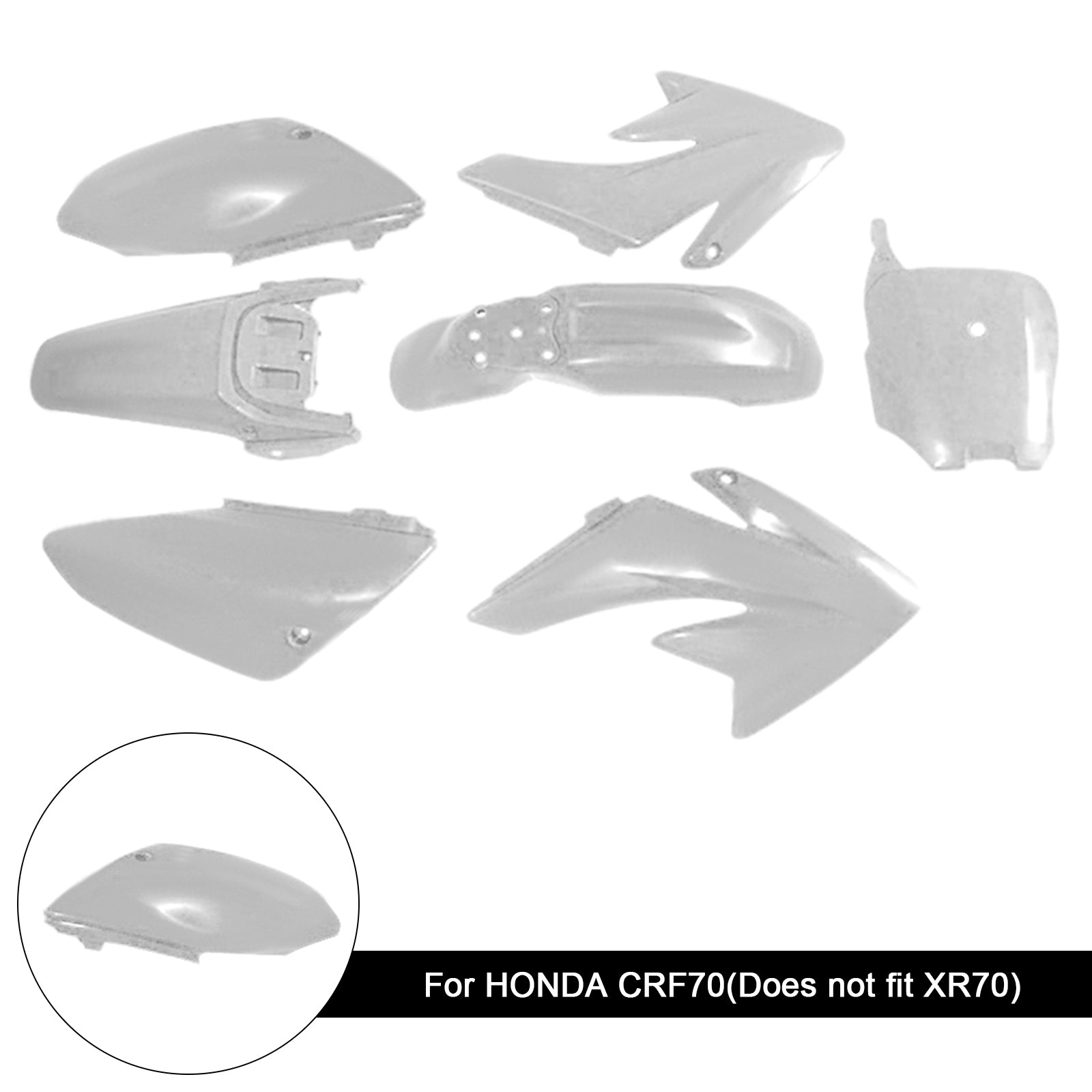 HONDA CRF70 DIRT BIKE Body Plastic Kit Fender Fairing