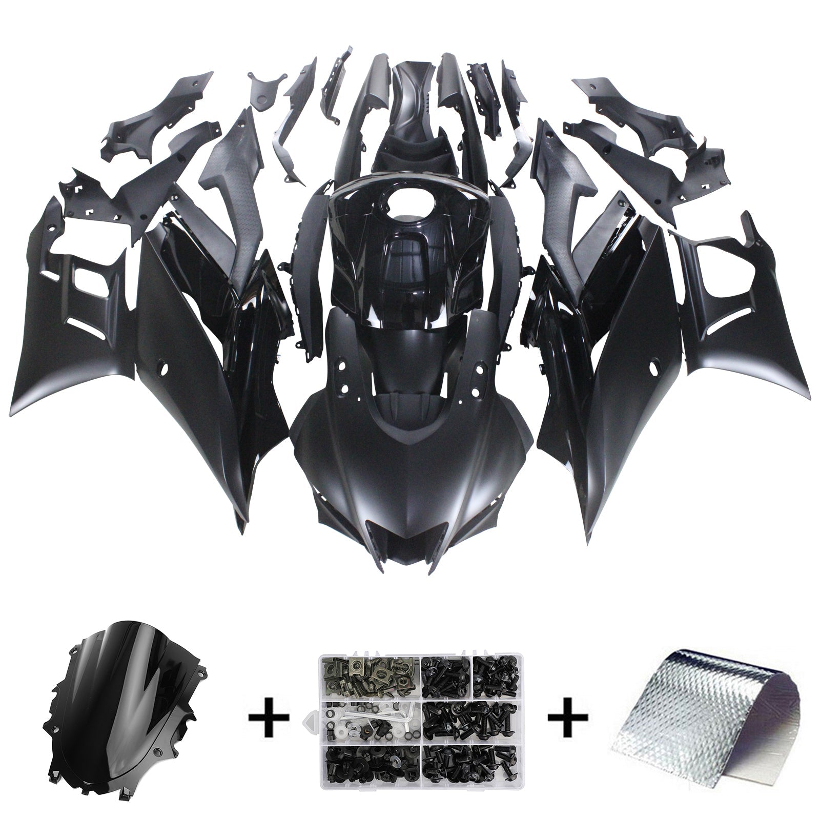 Amotopart Yamaha YZF-R3 R25 2022-2024 Fairing Kit Bodywork Plastic ABS