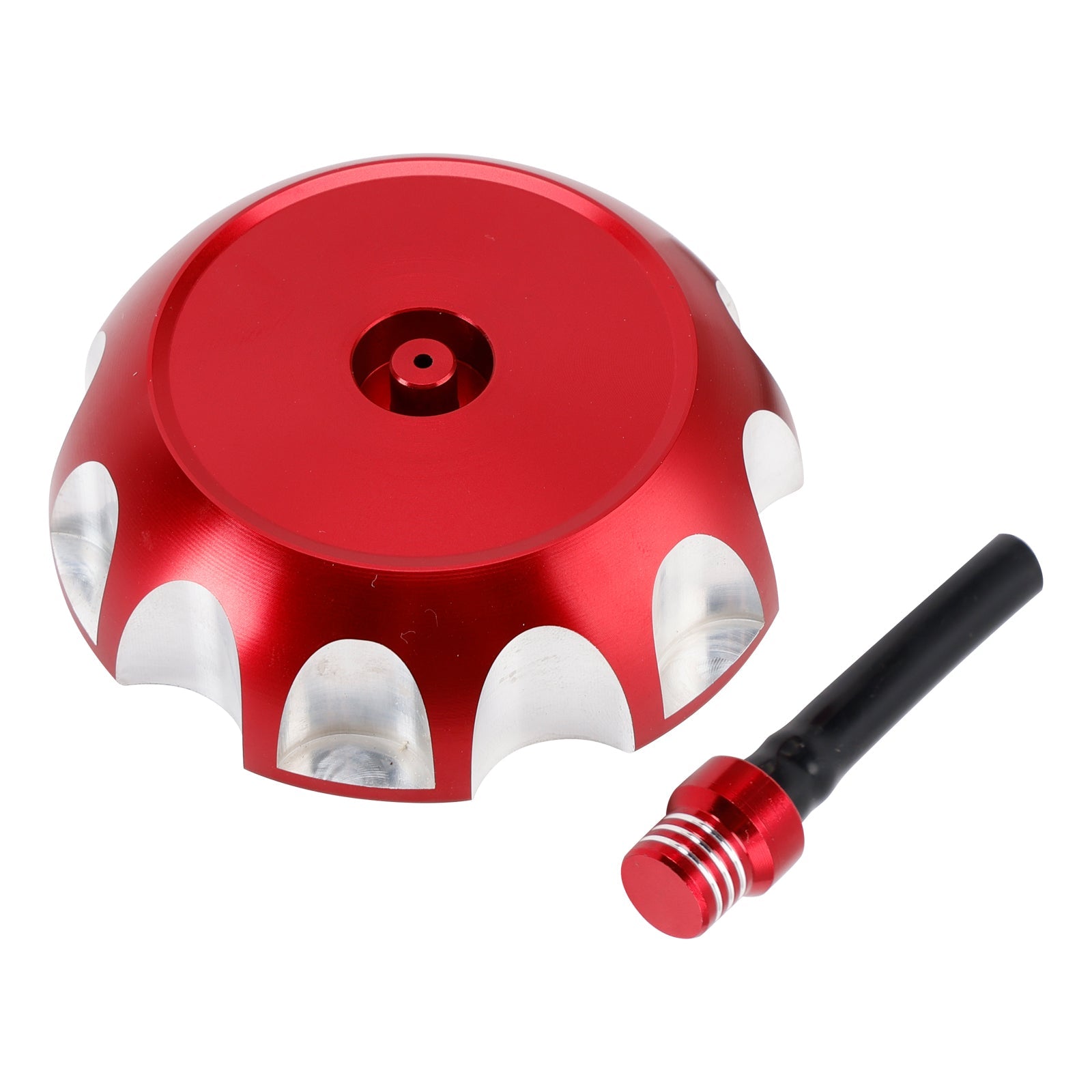 Aluminum Fuel Tank Cap w/Vent Red For Yamaha Raptor YFM 250/350/660R YFZ450