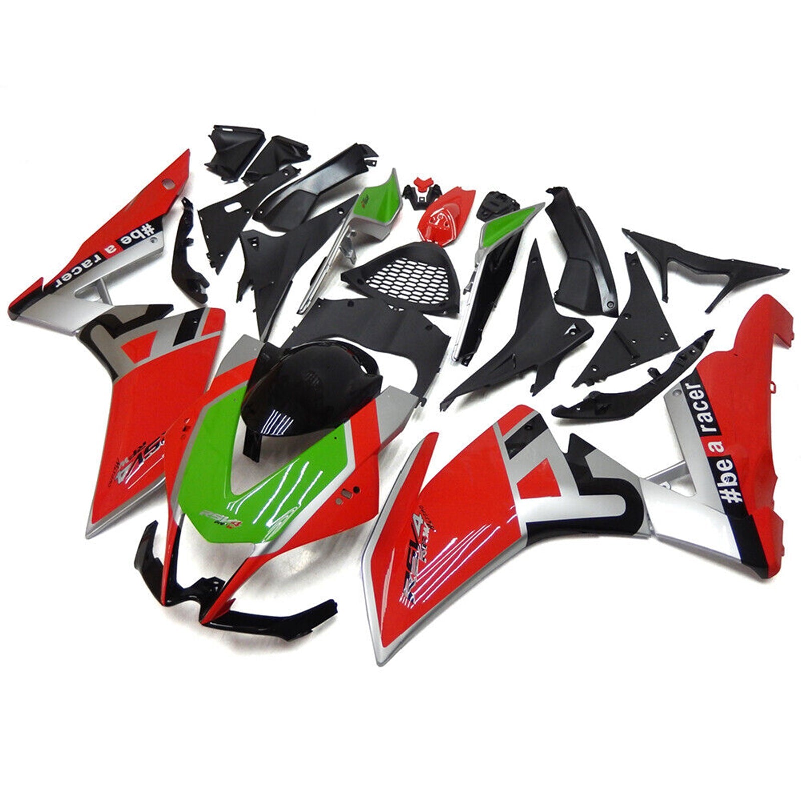 Amotopart Aprilia RSV4 1000 2009-2015 Kit Carenado Carrocería Plástico ABS