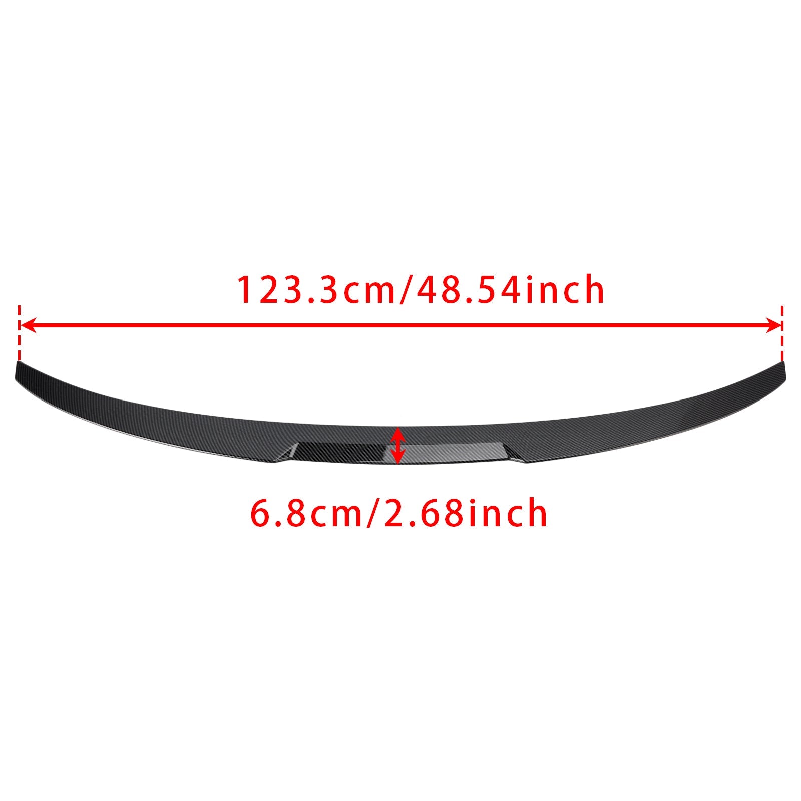 Carbon Fiber Look Rear Spoiler For BMW 4 Series G23 Convertible 21-24 M4 Style