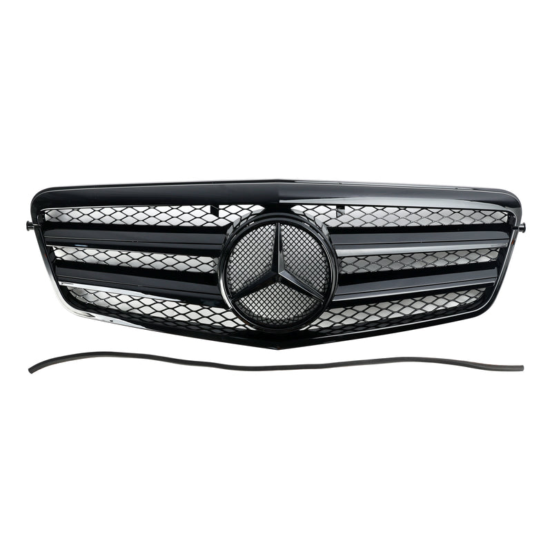 Front Bumper Grille Grill Fit Mercedes Benz E Class W212 E350 E550 2010-2013