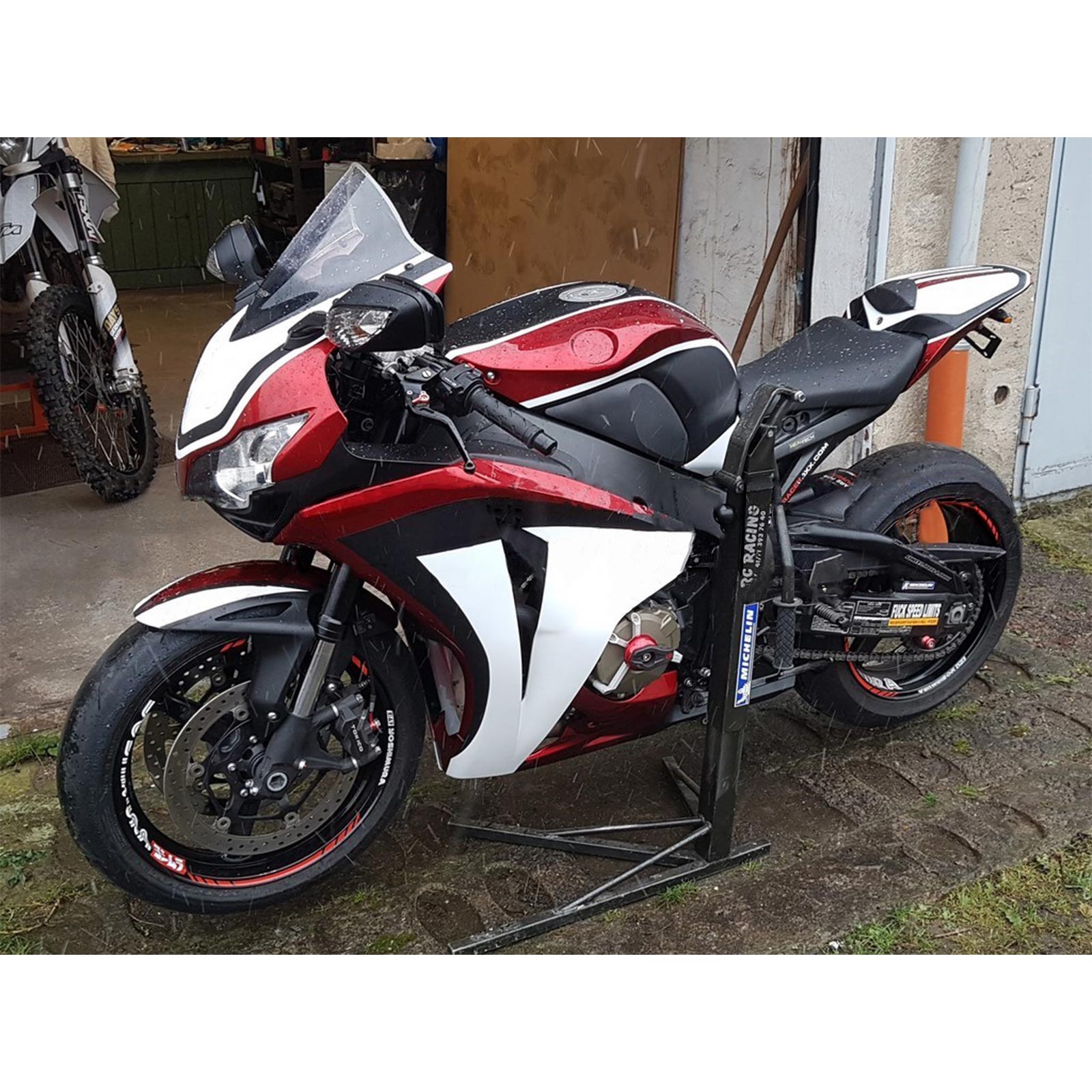 هوندا CBR1000RR 2008-2011 الهدايا المجمعة هيكل السيارة البلاستيك ABS