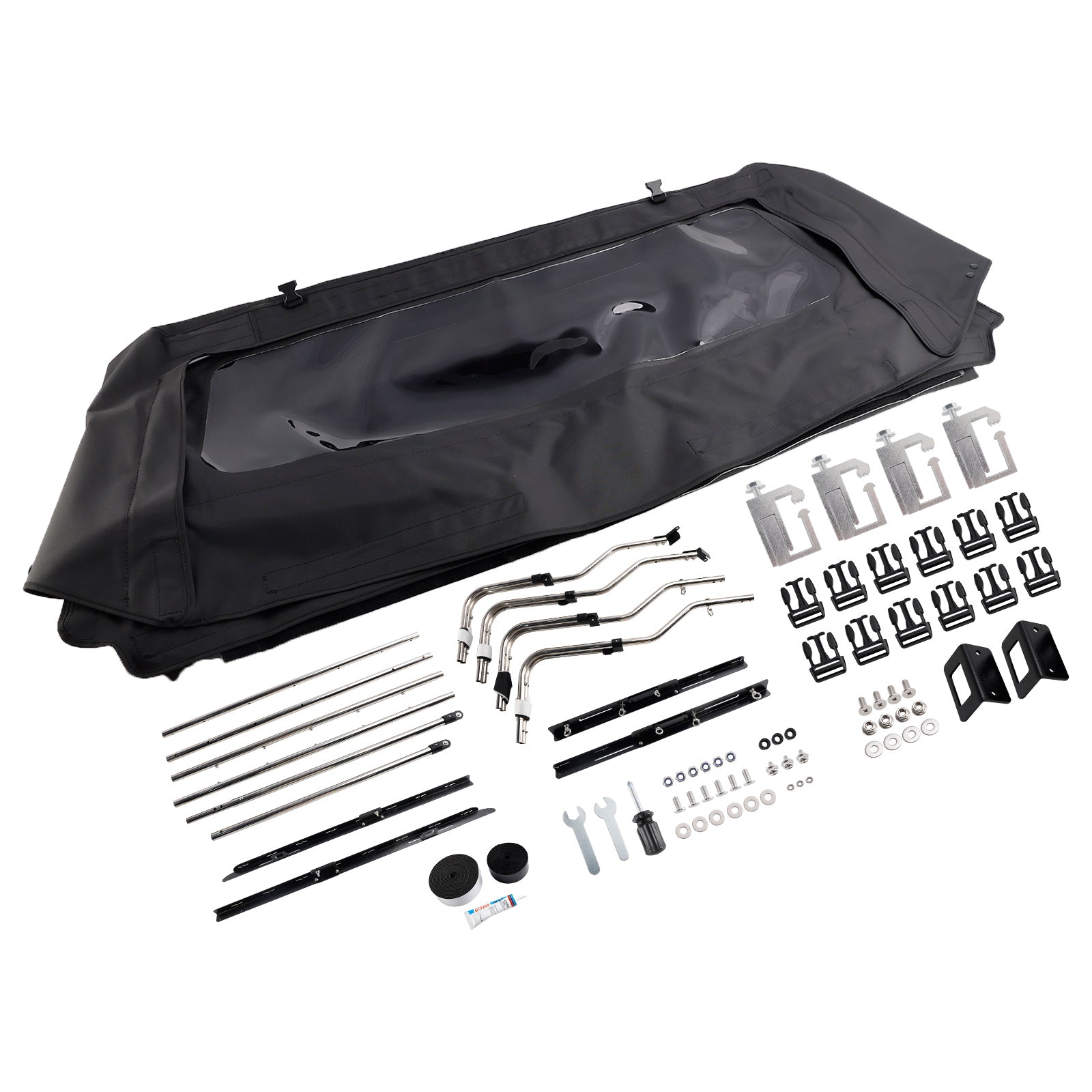 5" Soft Truck Topper Fit for Toyota Tacoma 2016-2023 4-Door