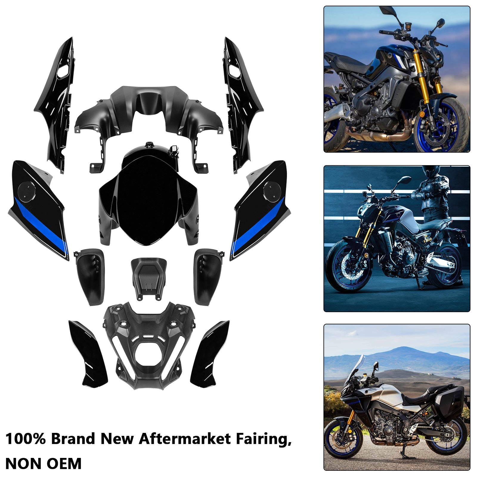 Yamaha MT-09 / MT-09 SP 2021-2023 Fairing Kit