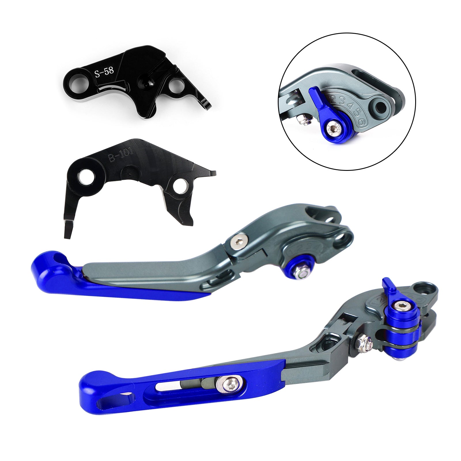 Adjustable Clutch Brake Lever fit for YAMAHA YZF R7 MT-10/SP FZ-10/SP 2022-23