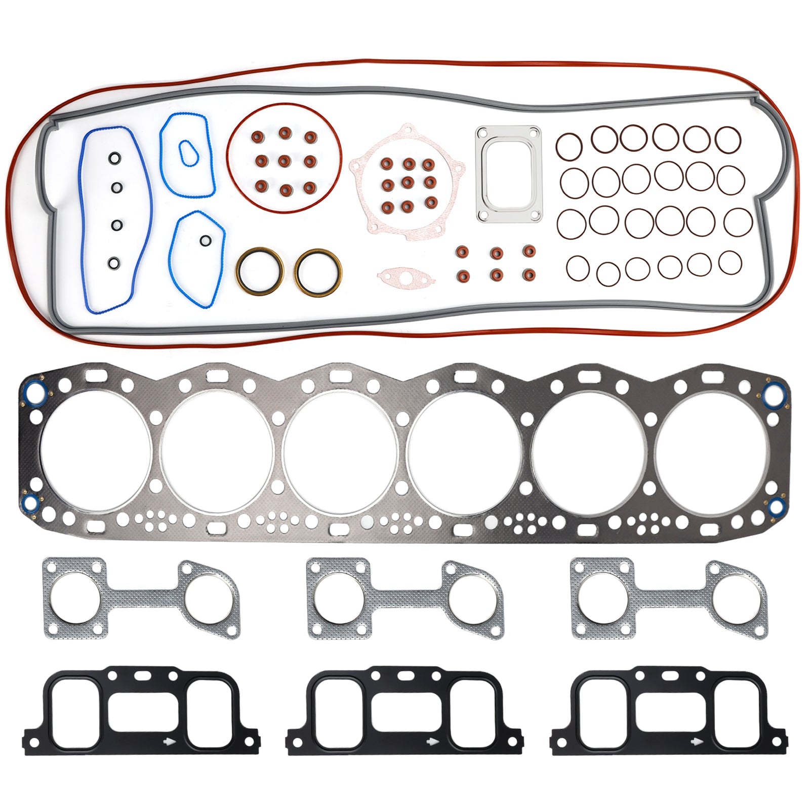 Detroit Diesel S60 12.7L Cylinder Head Gasket Set 23532333