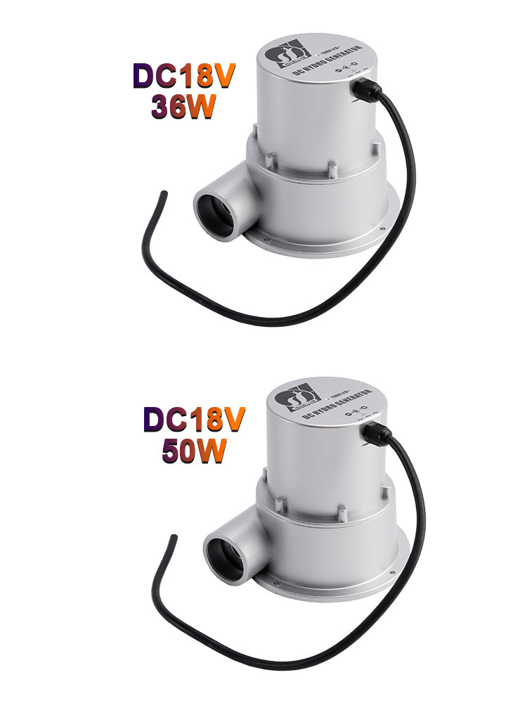 12V Small Hydroelectric Generator DC18V 36W/50W High Efficiency Brushless Motor