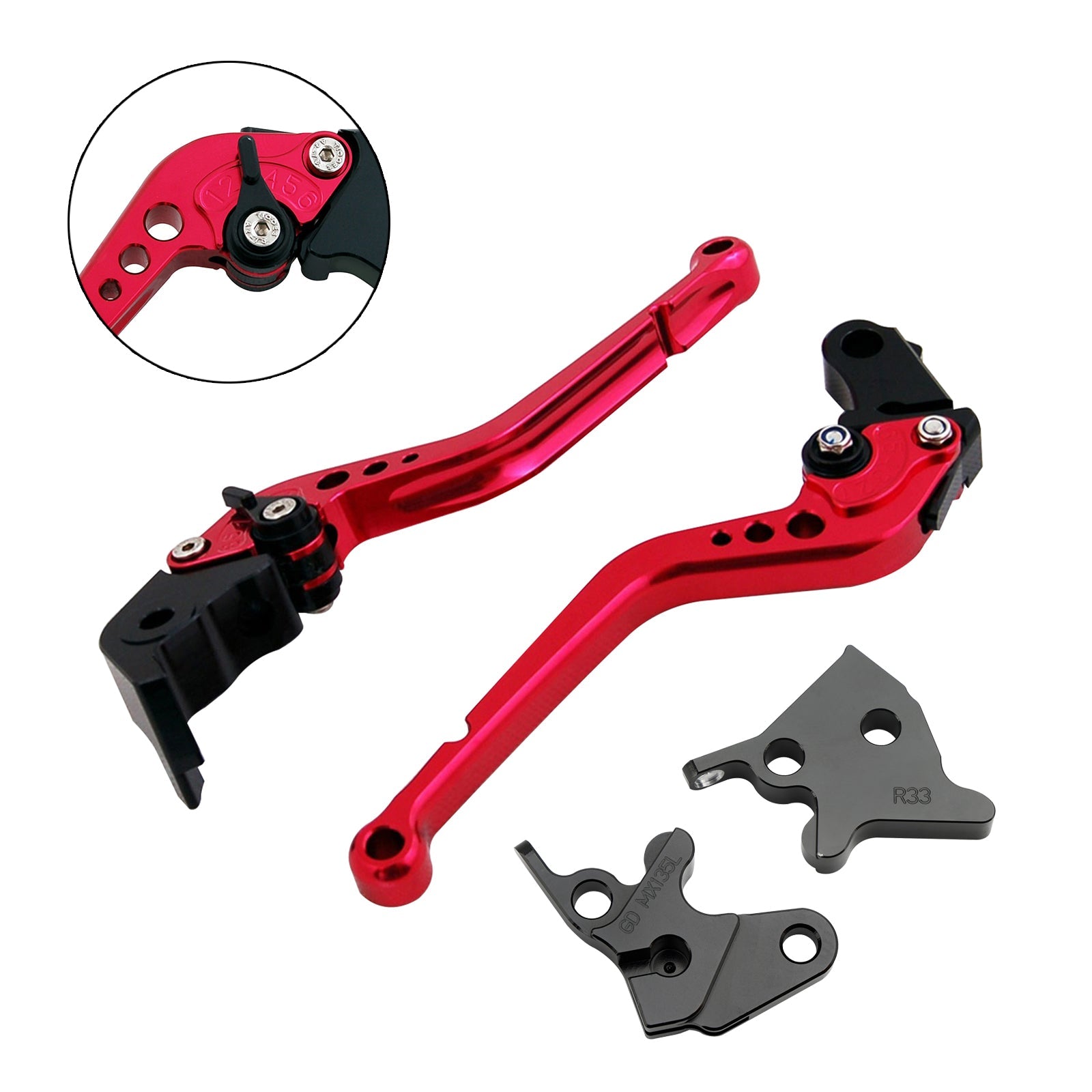 2005-2014 야마하 YBR125 롱 클러치 브레이크 레버