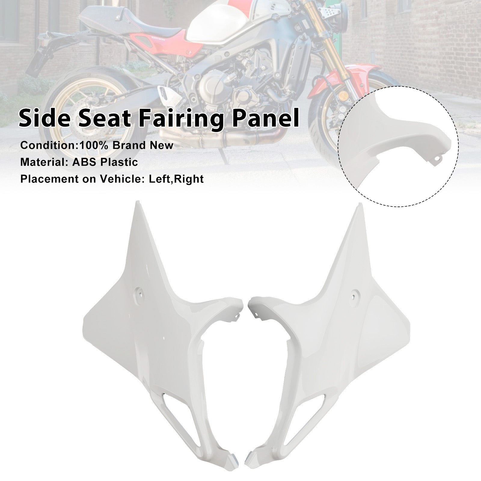 2022-2025 Yamaha XSR 900 XSR900 Side Seat Fairing Panel Cowl