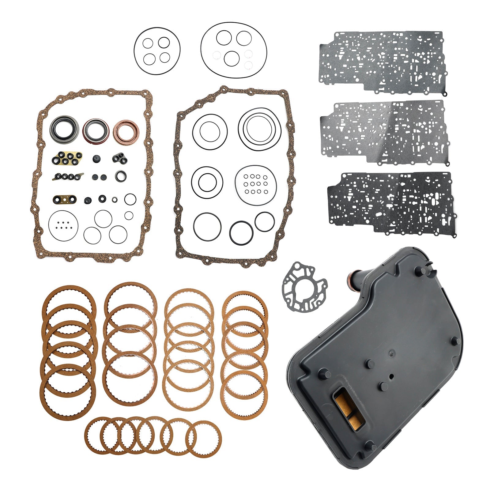 2007-2022 GMC Sierra 1500 2500 2500HD 3500HD 6L90 6L90E 6L80 6L80E Transmission Master Rebuild Kit