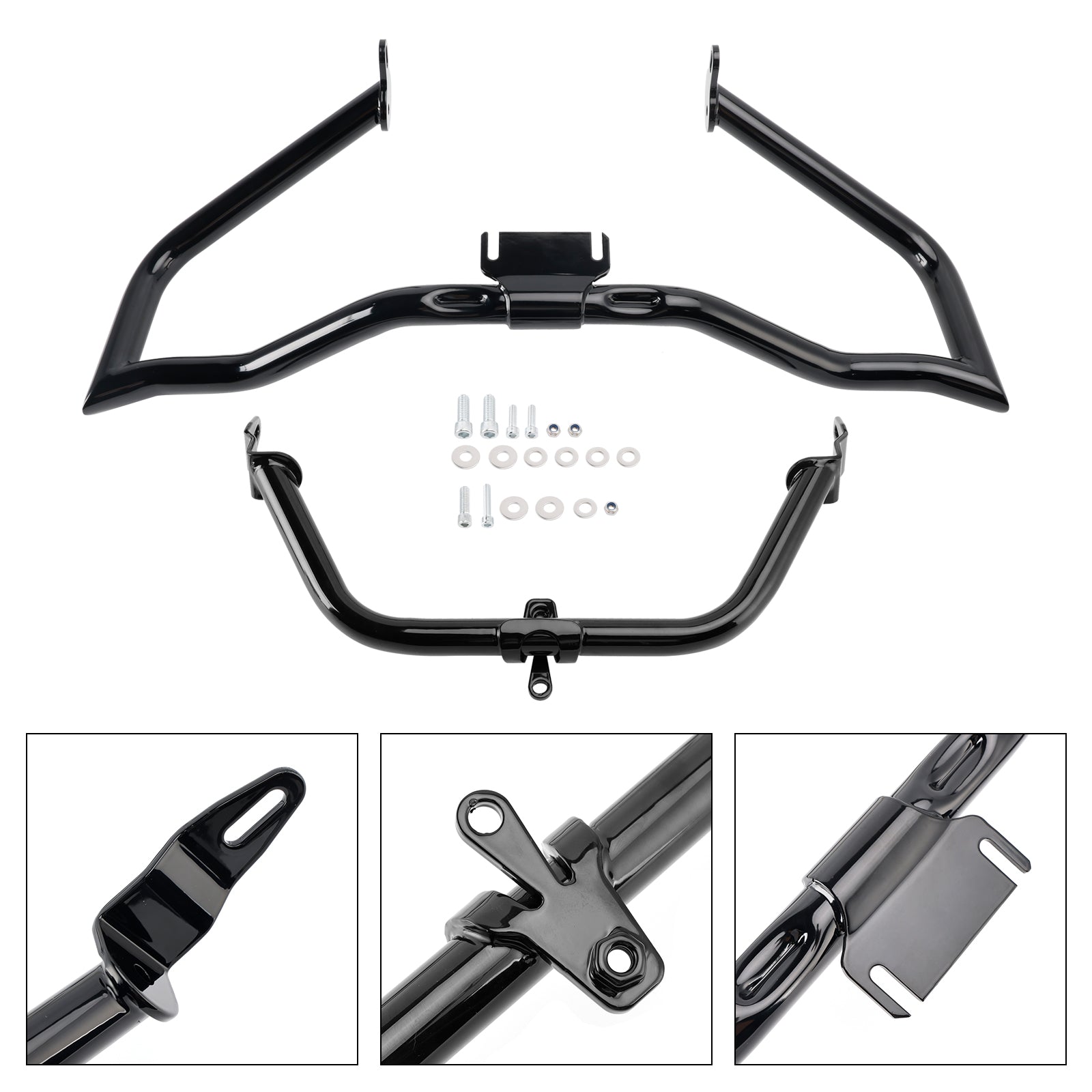 2014-2022 Road Glide Engine Guard Frame Anti-Crash Bumper Protector Chromea ChromeC