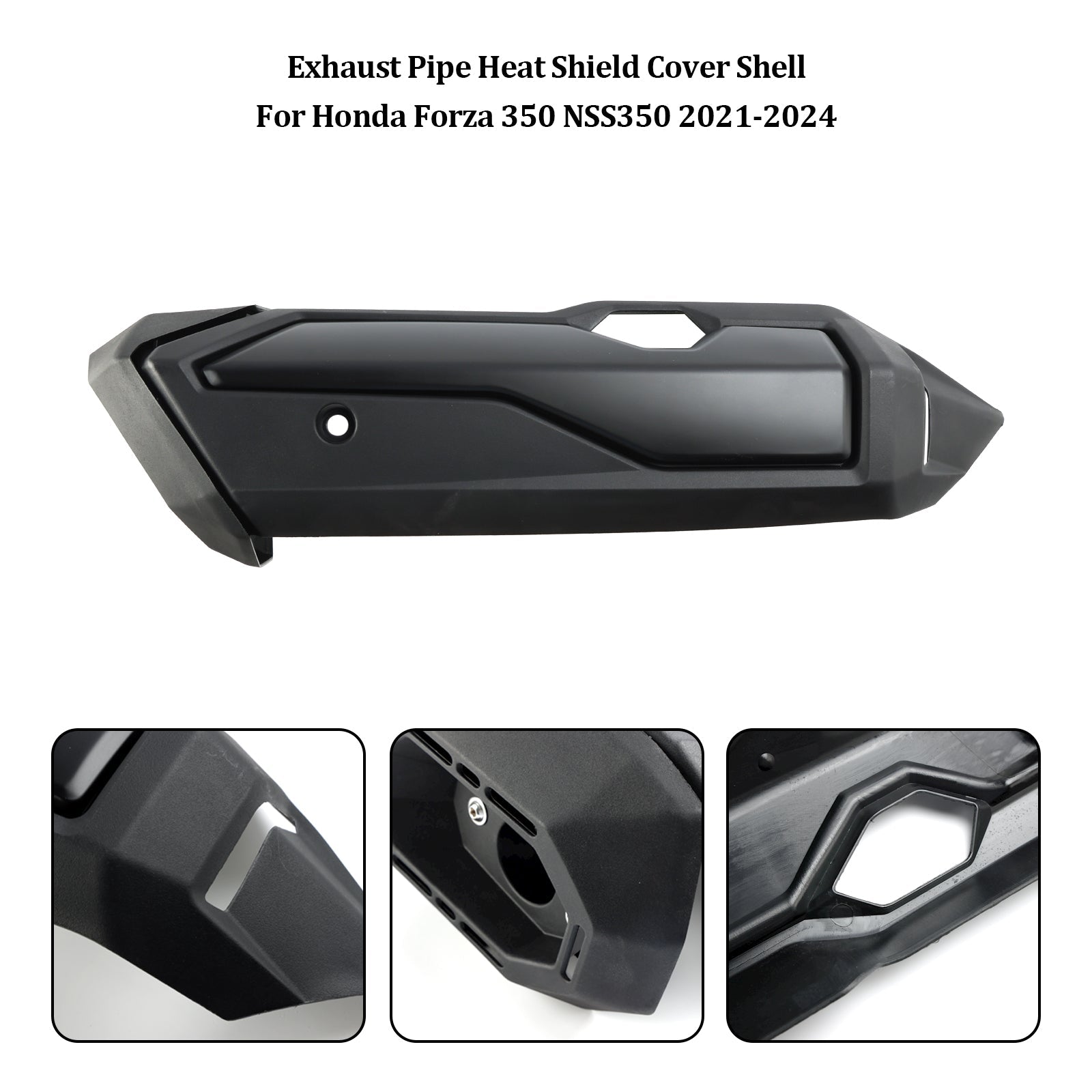 Honda Forza 350 NSS350 2021-2024 Exhaust Pipe Heat Shield Cover Shell