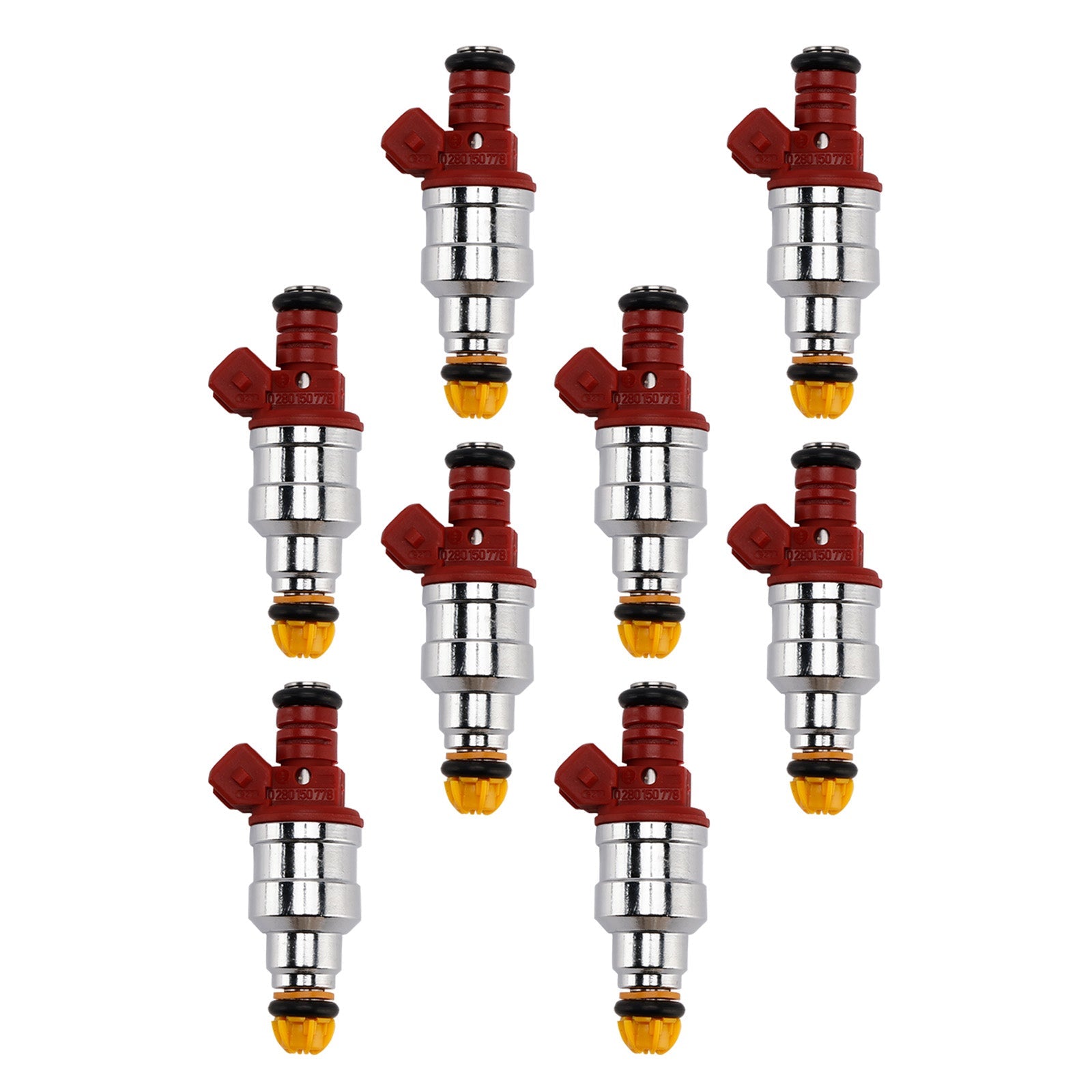 0280150778 For BMW 530i 3.0L 540i 840ci 4.0L V8 1994-1995 8PCS Fuel Injector