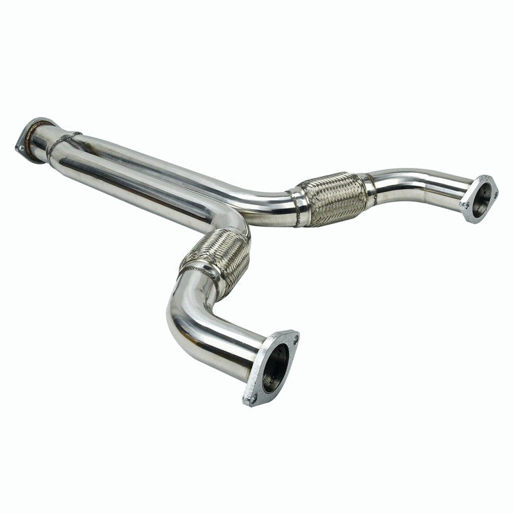 Y Pipe Exhaust Downpipe Fit for 03-09 Nissan 350Z 3.5L 2005 2007 Infiniti G35