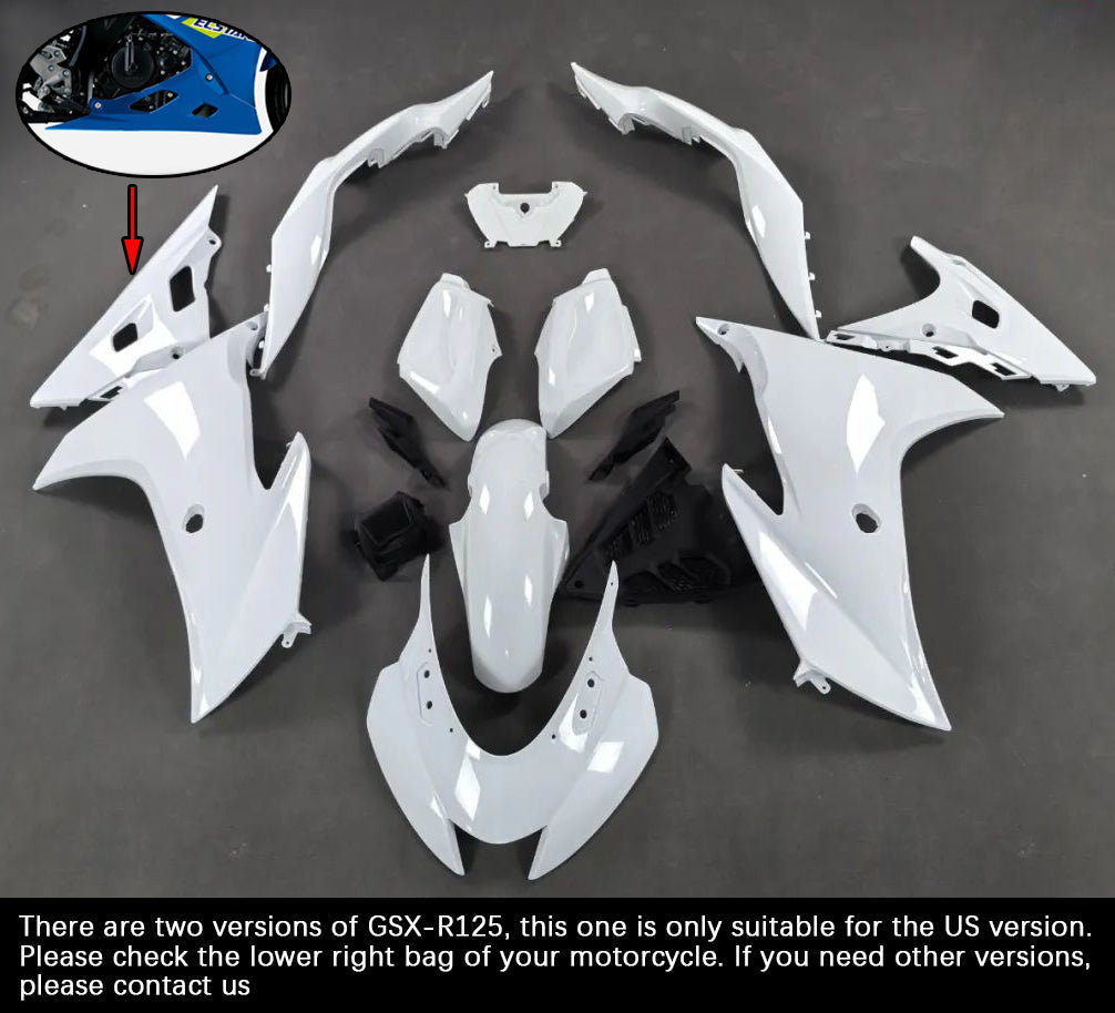 Fairing Kit For Suzuki GSX-R125 2017-2024 (Only suitable for the US version)