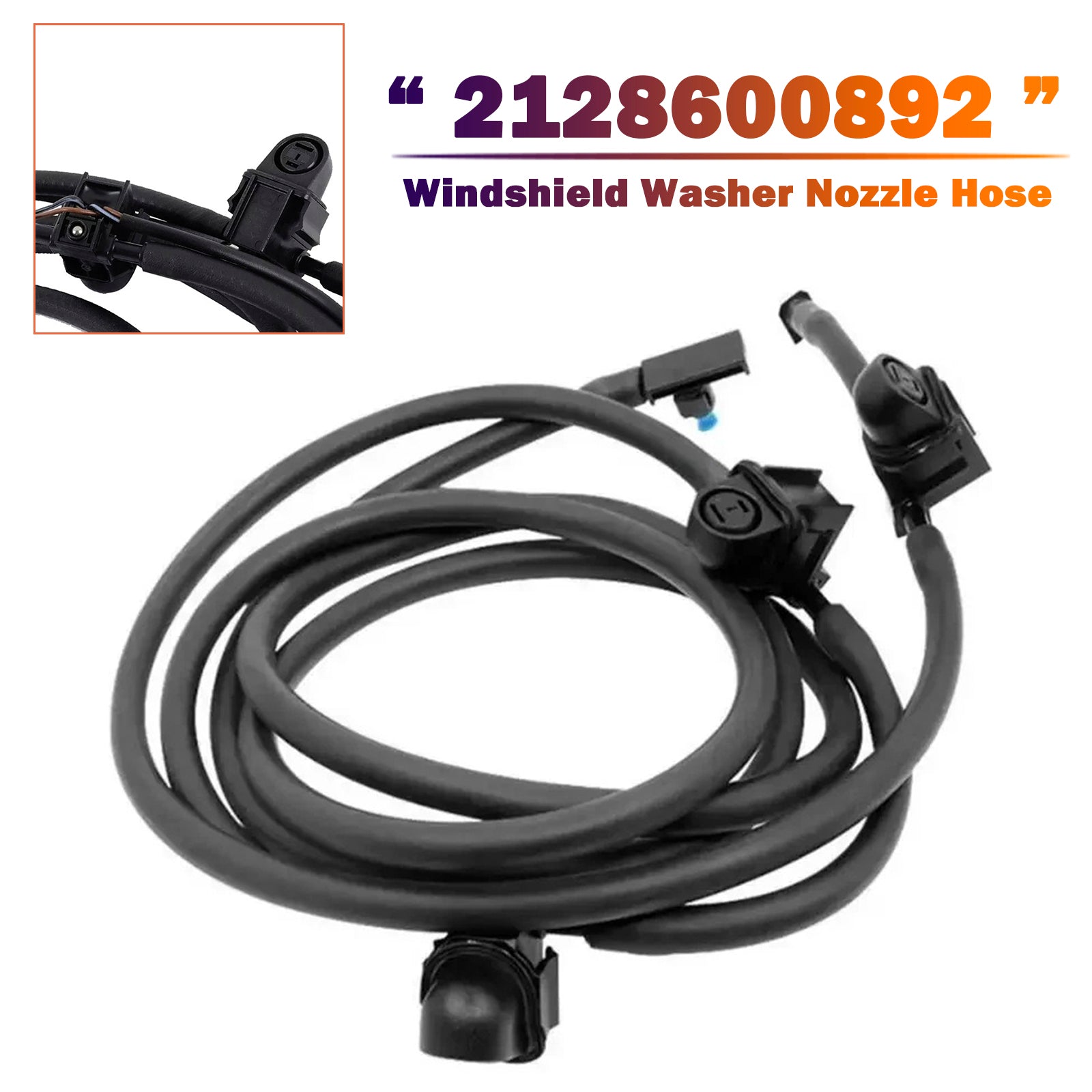 Windshield Washer Nozzle Hose Heated for E/GLS-Class S212 W212 V212 2128600892