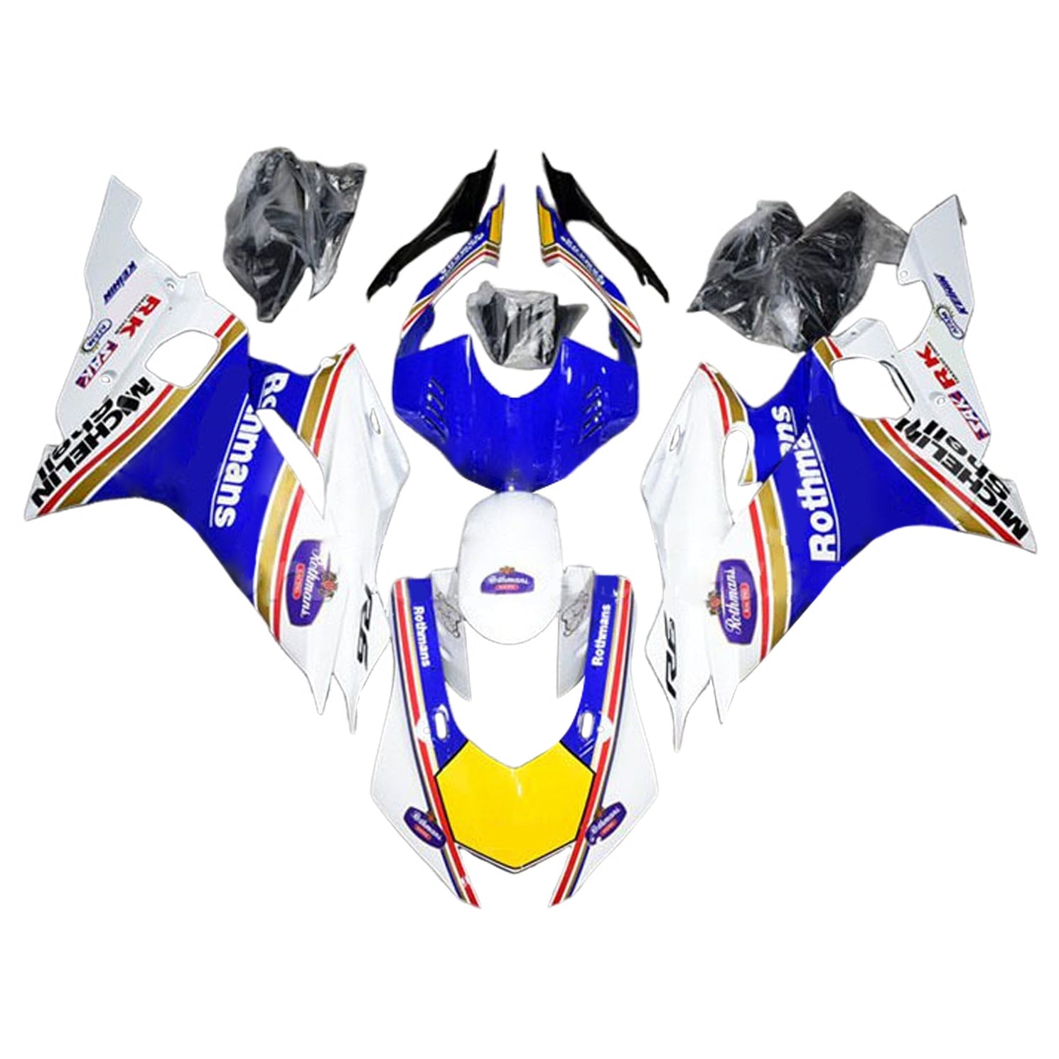 Yamaha YZF-R6 2017-2023 Fairing Kit Bodywork Plastic ABS