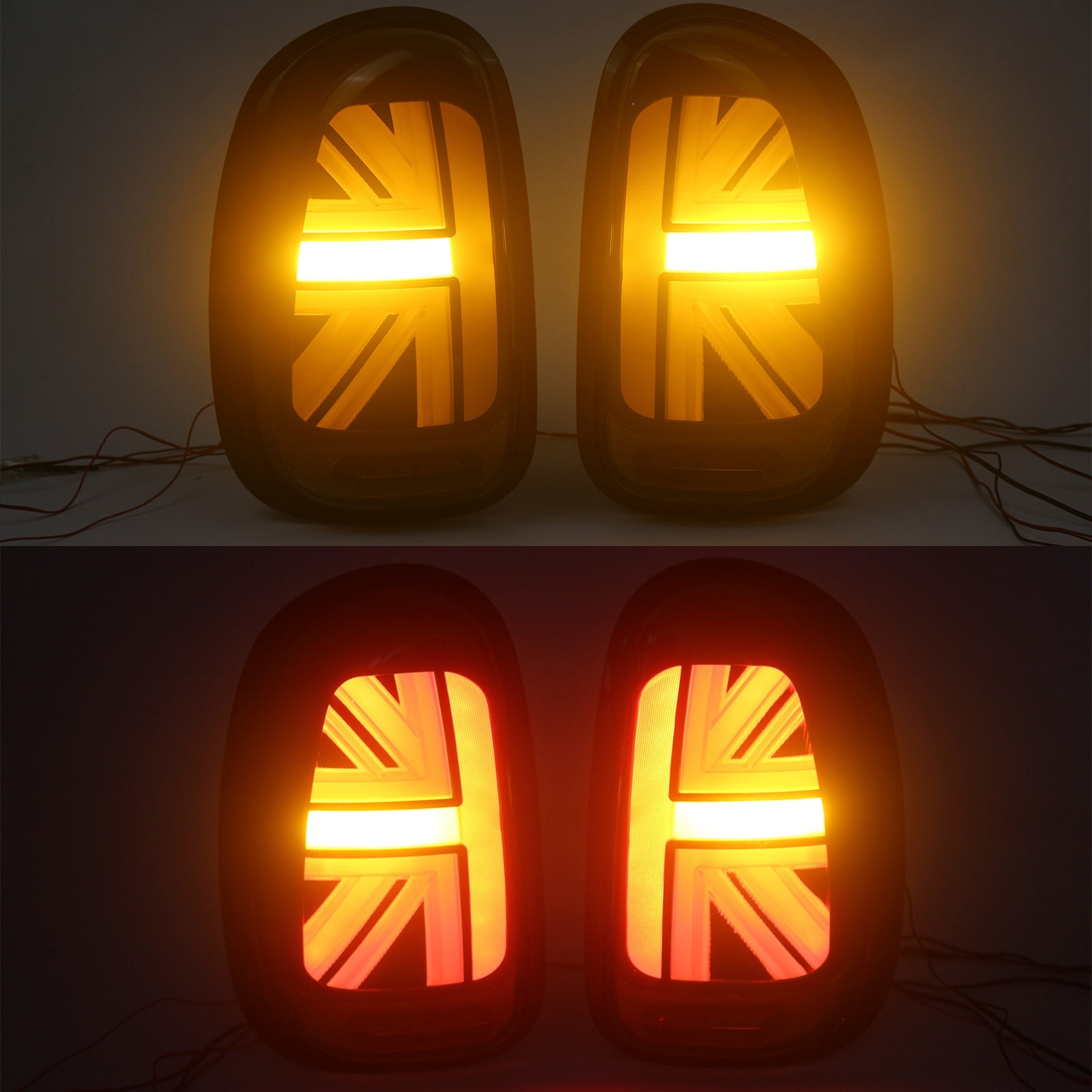 L&R LED Tail lights Lamps For BMW MINI Countryman R60 2010-2016 Smoked