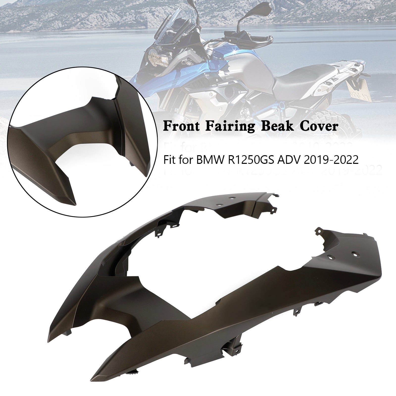 2019-2023 BMW R1250GS ADV Front Nose Fairing Beak Fender Cover